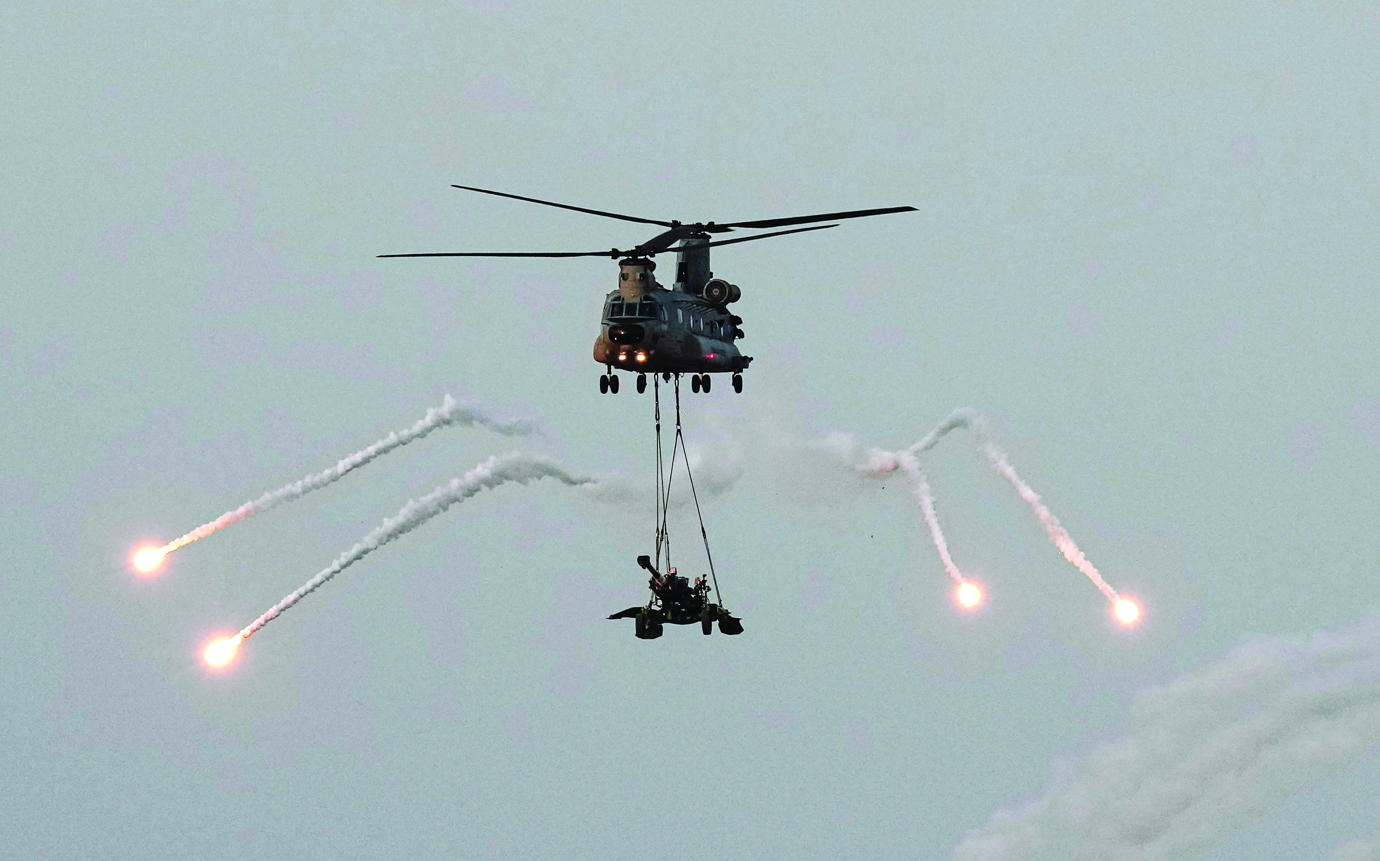 IAF displays firepower in Exercise Vayu Shakti with 120 aircrafts IAF displays firepower in Exercise Vayu Shakti with 120 aircrafts