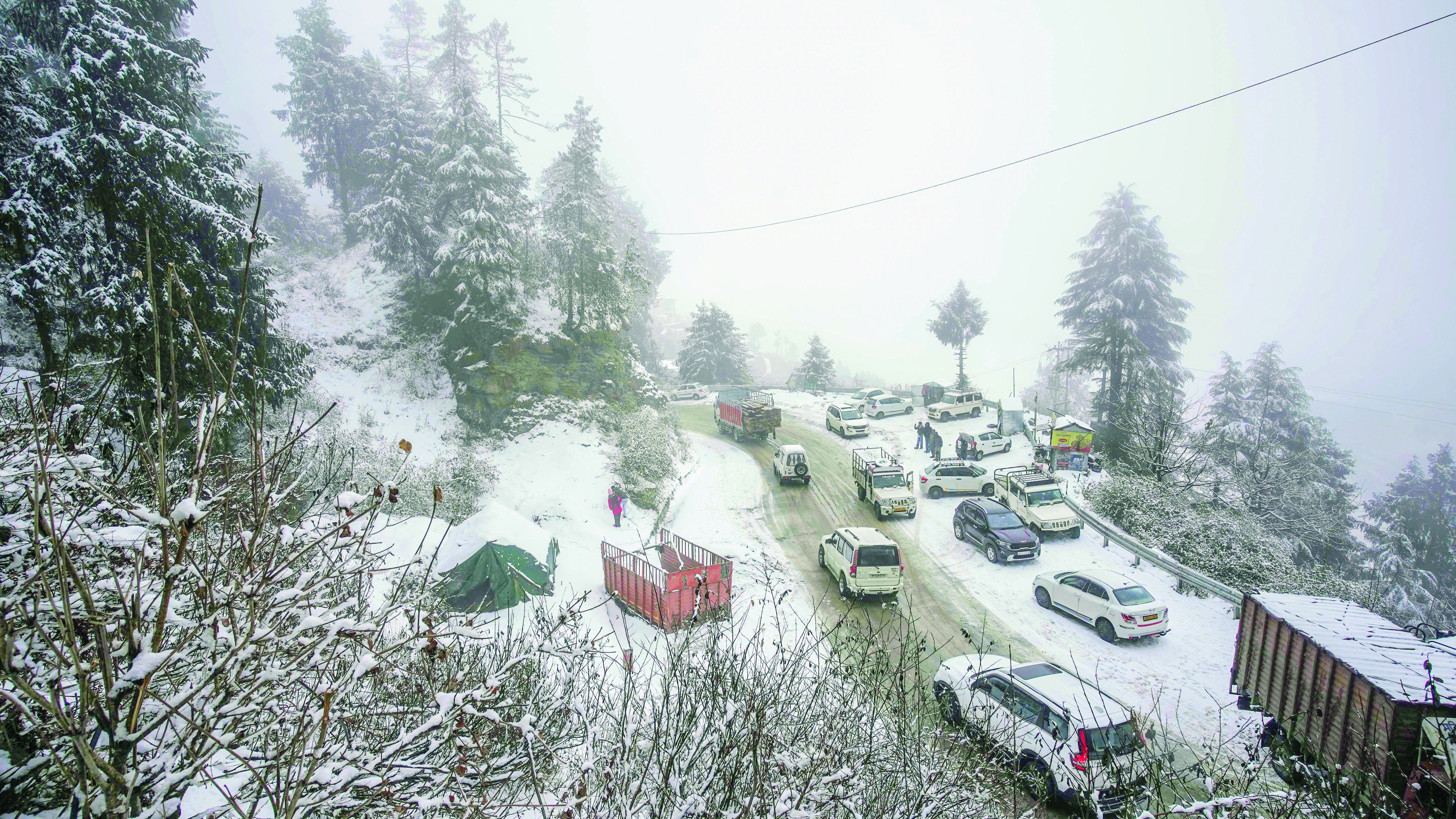 Red alert for rain, snow issued in Himachal Pradesh for today