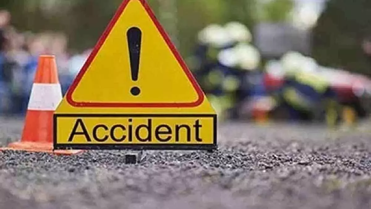 Four dead, two injured after van overturns due to tyre burst in Surendranagar