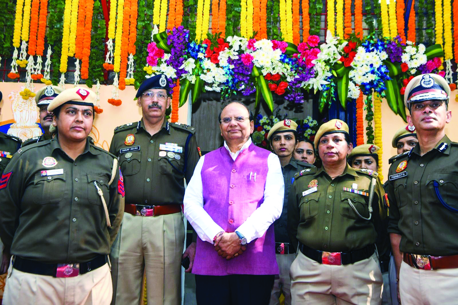 L-G Saxena inaugurates two   All-Women Police Posts in Delhi