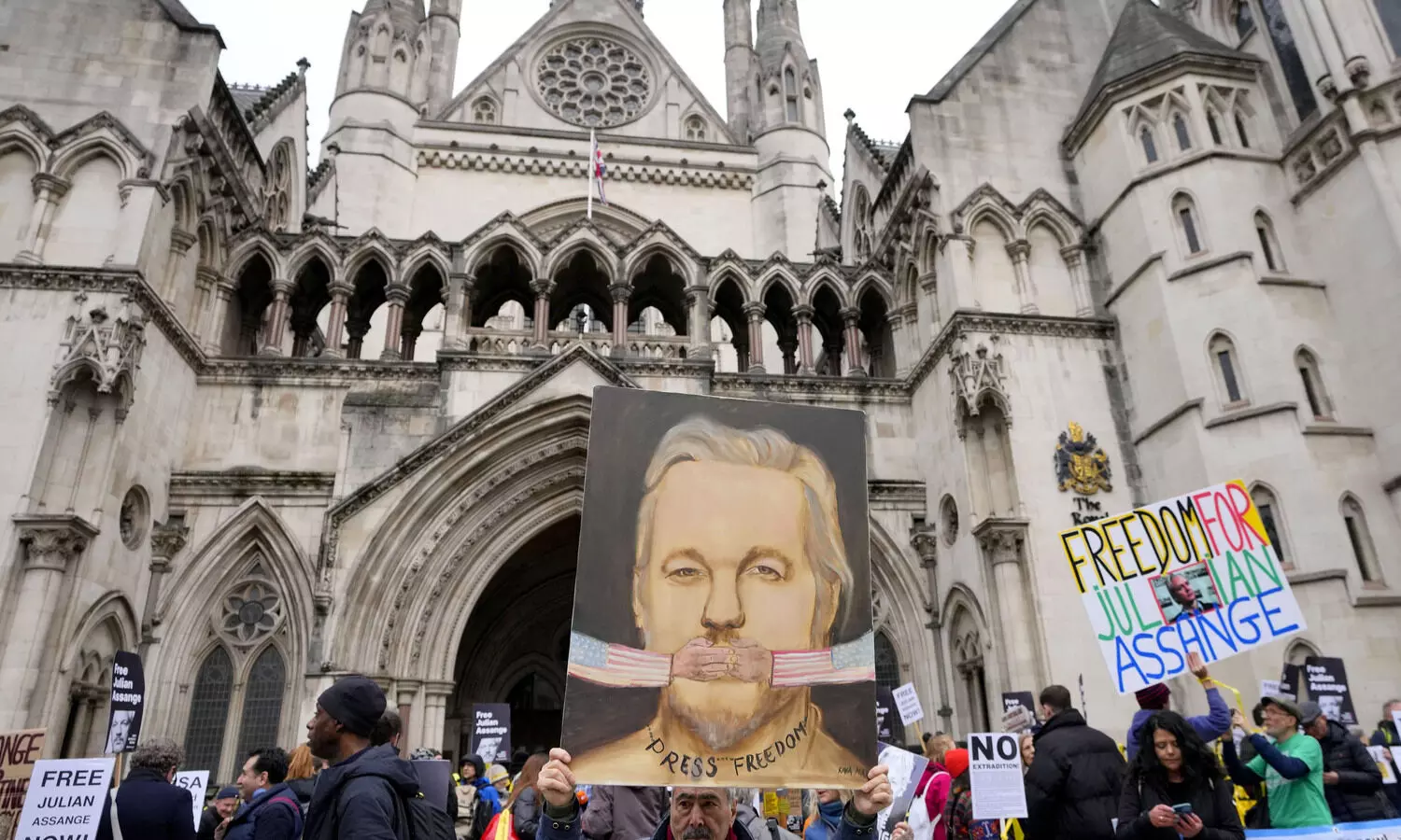 WIKILEAKS founder Assange starts final UK legal battle to avoid extradition to US on spy charges