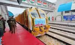 PM Modi Inaugurates Banihal-Sangaldan Railway Line and Flags off First Electric Train in Kashmir Valley