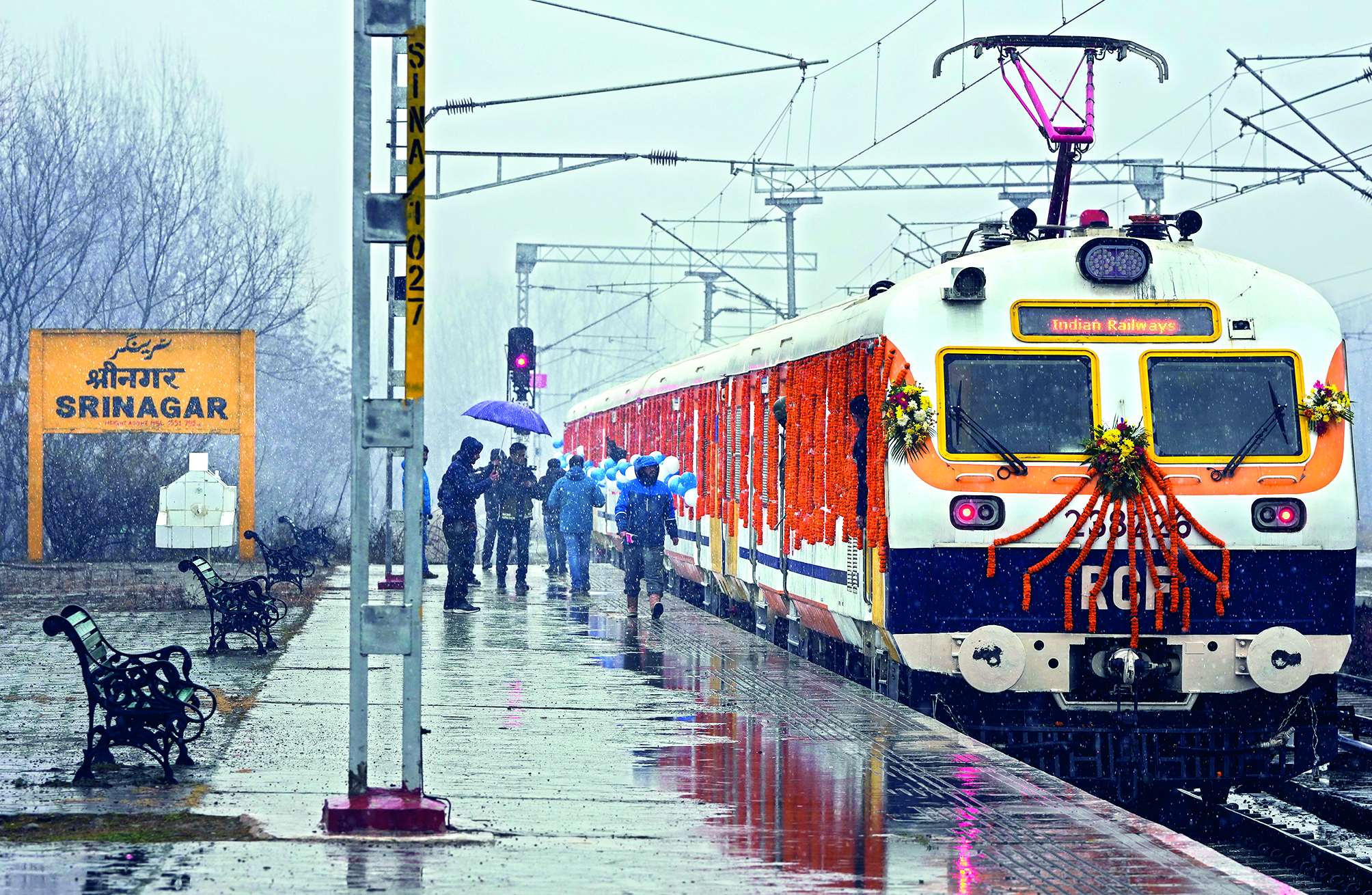 Kashmir gets its first electric train, new Banihal-Sangaldan rail line to revolutionise transportation