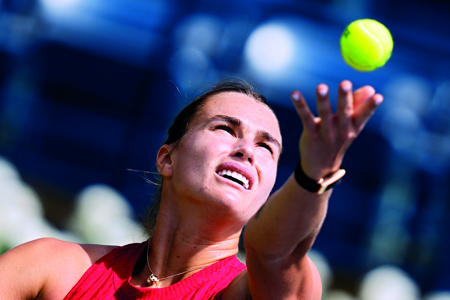 Sabalenka falls to old foe Vekic in Dubai 2nd round