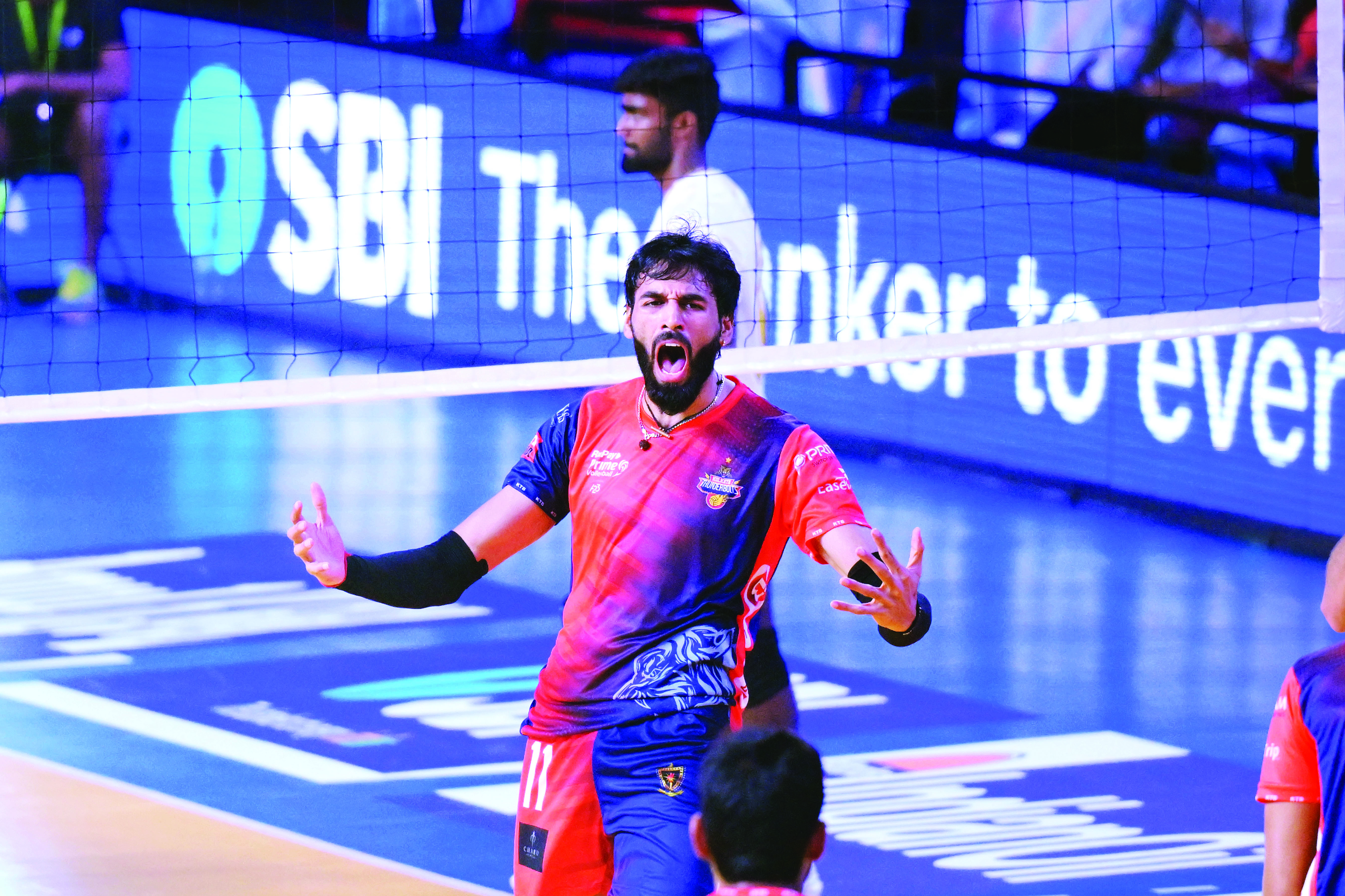 PVL: Kolkata Thunderbolts go down against Ahmedabad Defenders in straight sets