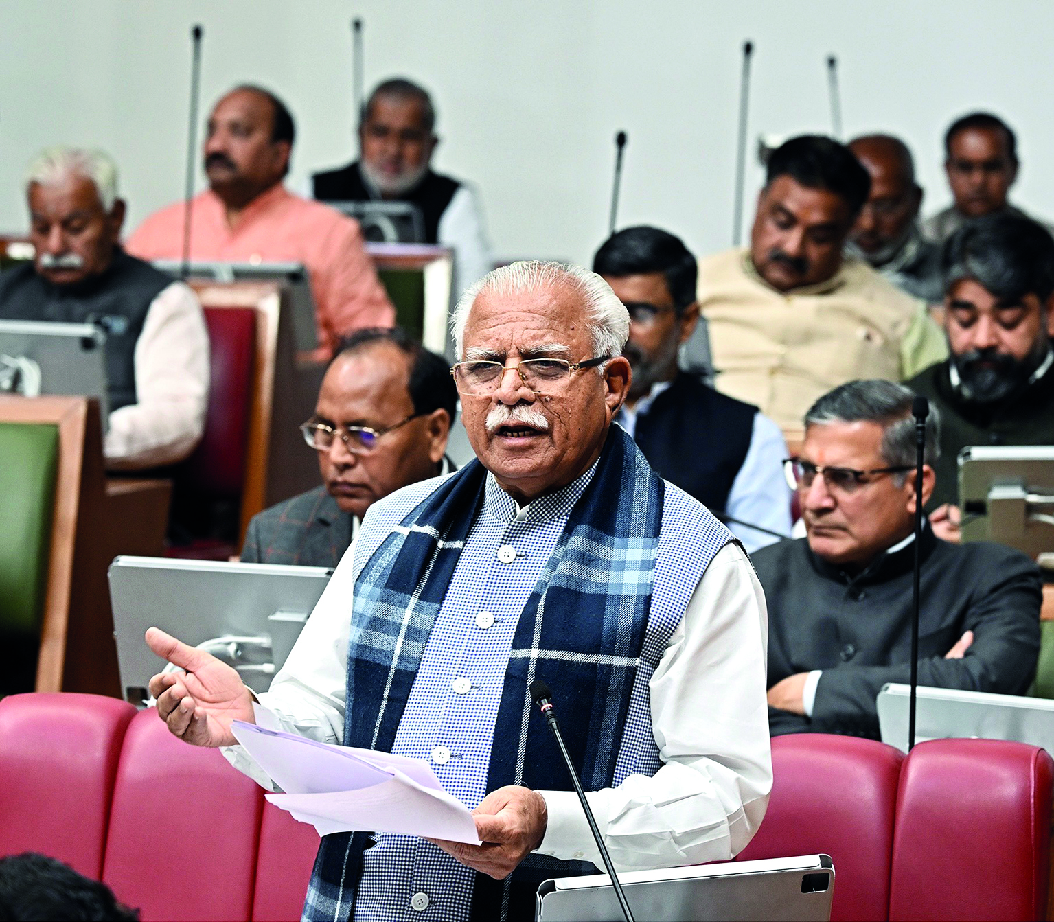Haryana govt working to implement property ID-based registries: Khattar Haryana govt working to implement property ID-based registries: Khattar