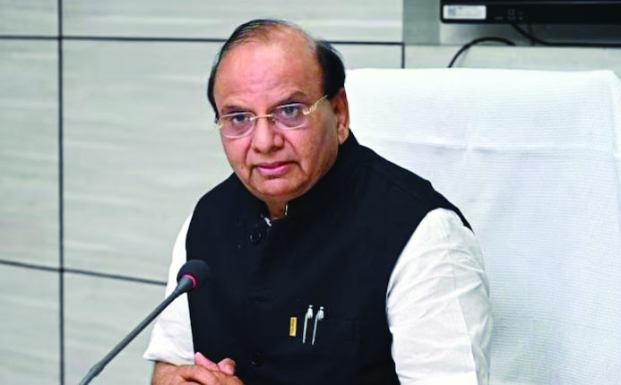 L-G writes to CM for expediting stalled process of Budget presentation