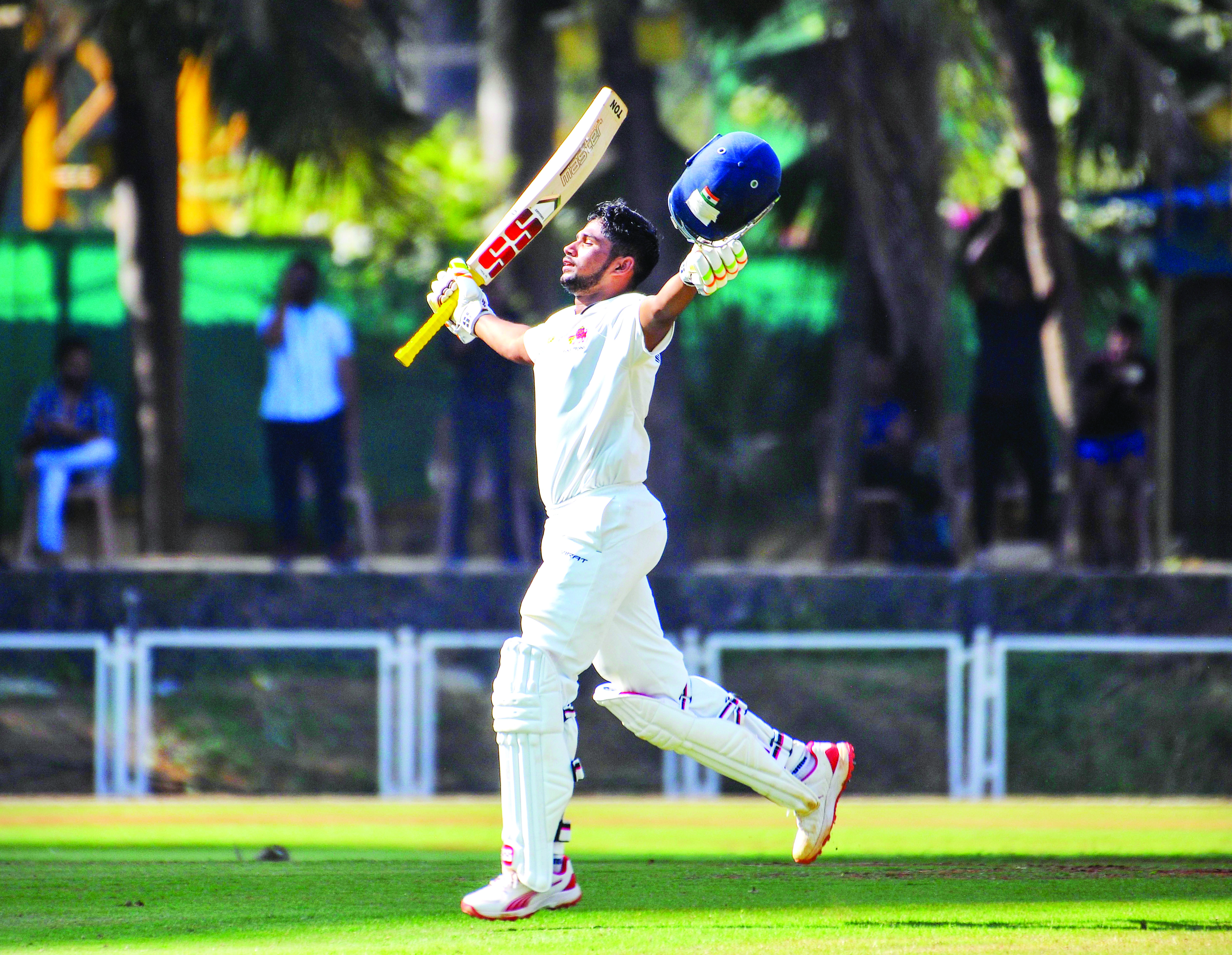 Ranji Trophy: Mumbai lead Baroda by 257 runs after Musheer Khan’s double 100 in quarters