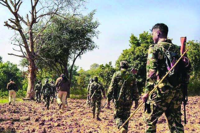 Three Naxalites killed in encounter with security personnel in Chhattisgarh