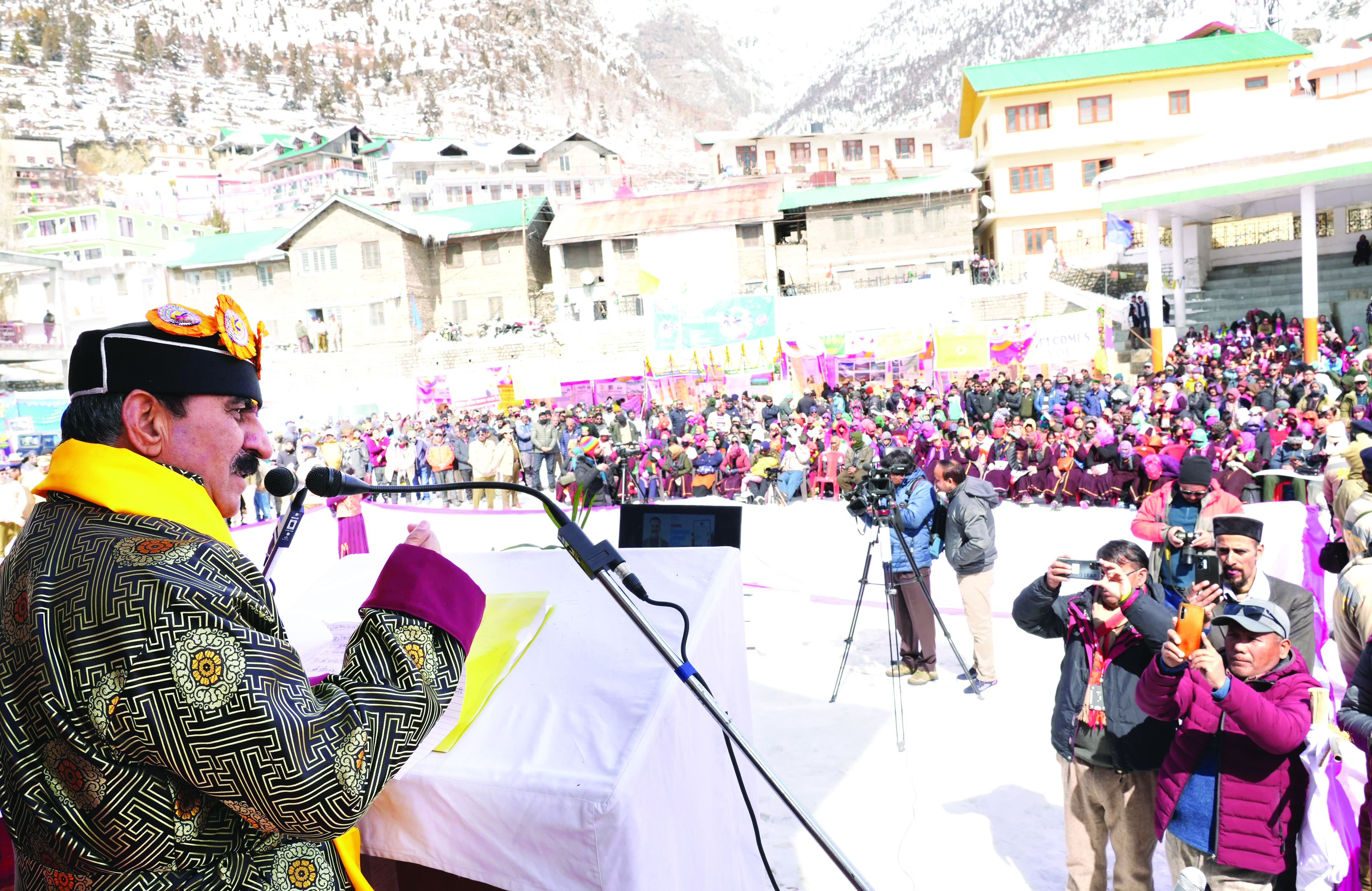 CM Sukhu launches ‘Indira Gandhi Pyari Behna Samman Nidhi Yojana’ CM Sukhu launches ‘Indira Gandhi Pyari Behna Samman Nidhi Yojana’