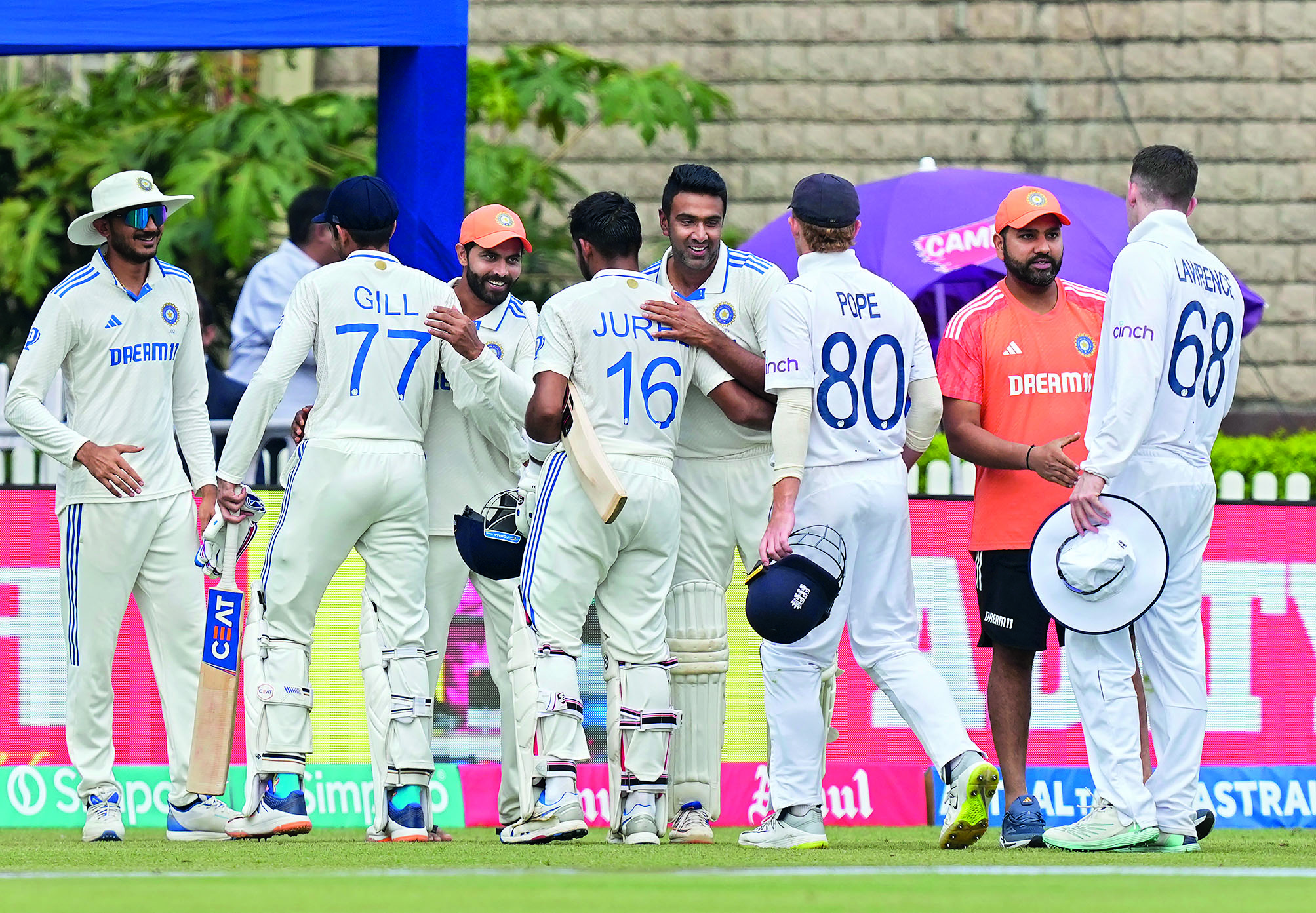 Gill and Jurel conquer turning track to seal India’s series win Gill and Jurel conquer turning track to seal India’s series win