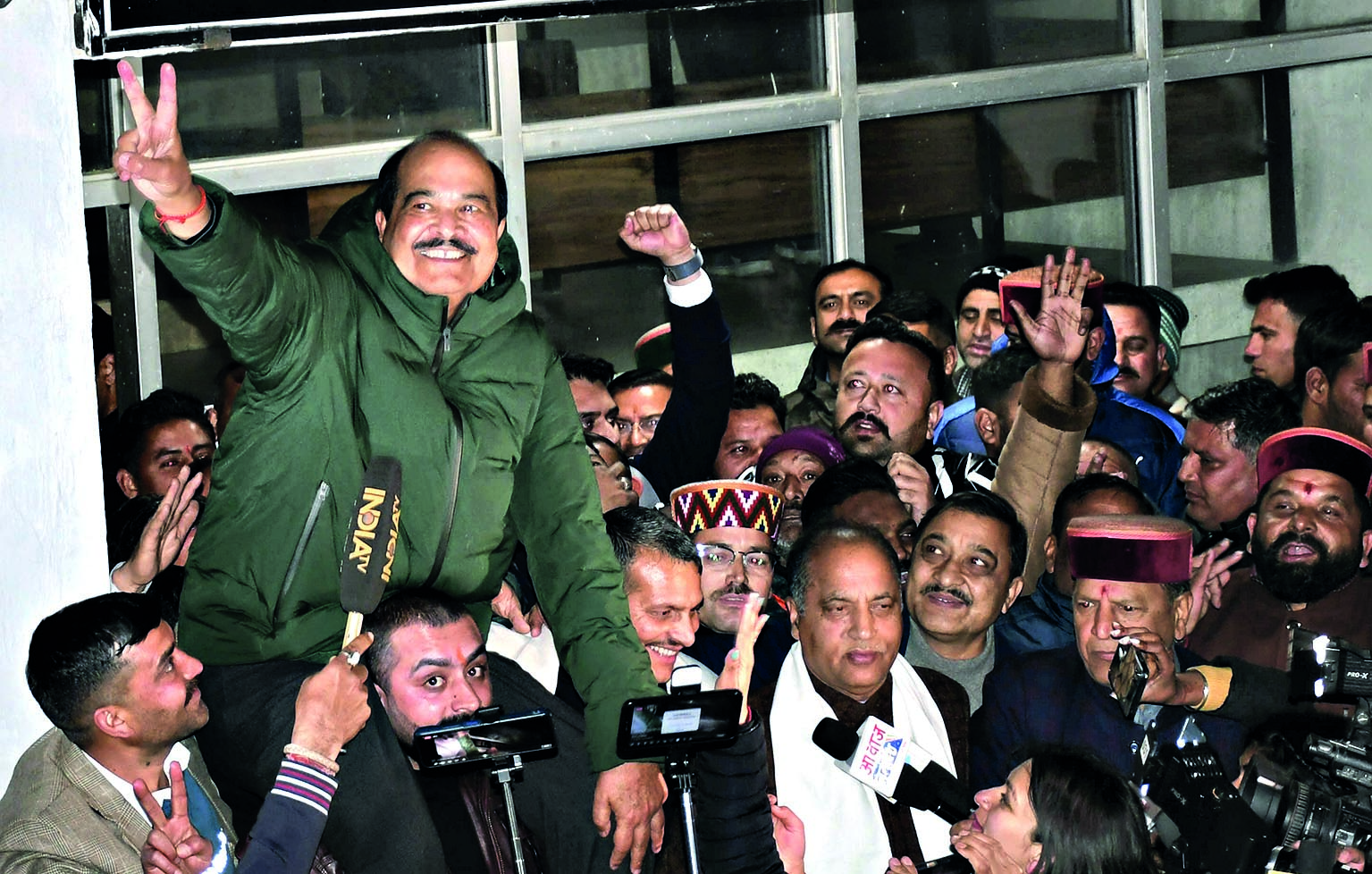 Rajya Sabha poll: After crossing voting, BJP’s Harsh Mahajan wins lone seat in Himachal Rajya Sabha poll: After crossing voting, BJP’s Harsh Mahajan wins lone seat in Himachal