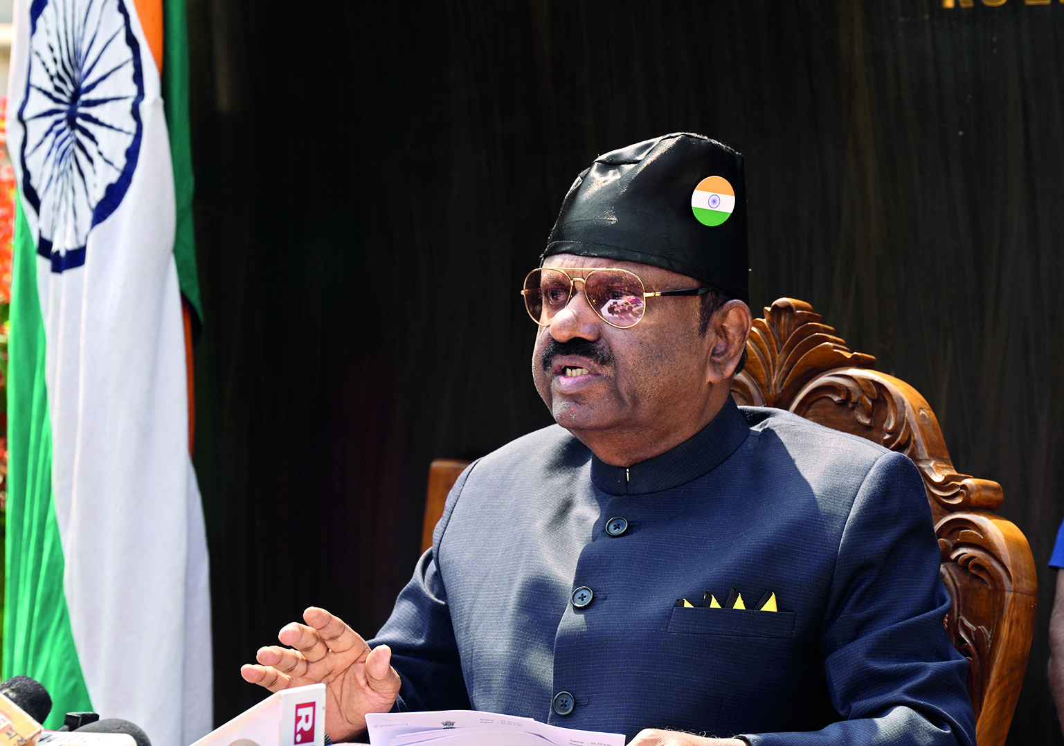 Shahjahan’s arrest will bring new dawn of lawfulness in state, says Governor