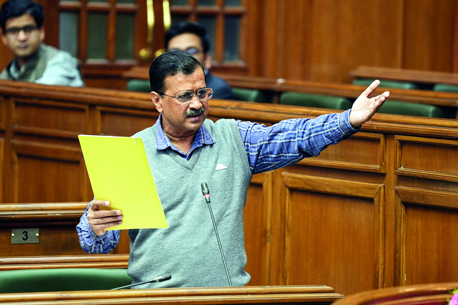 L-G threatened officers to stall bus marshal scheme, says CM