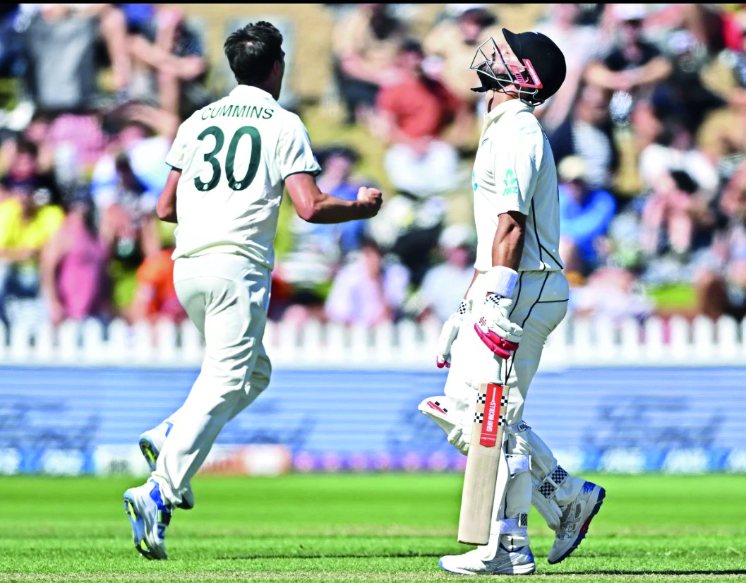 Australia 13-2 as New Zealand strikes back late on Day 2 of 1st Test