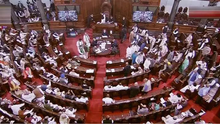 Opposition Cong MLAs raise farmers issue, disrupt Punjab governors speech in Assembly