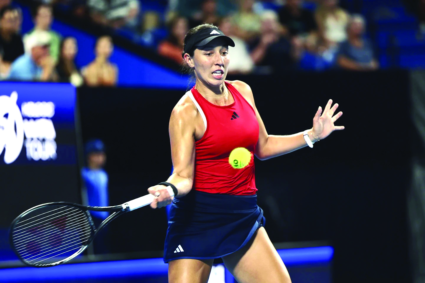No. 1 seed Jessica Pegula reaches semi-finals