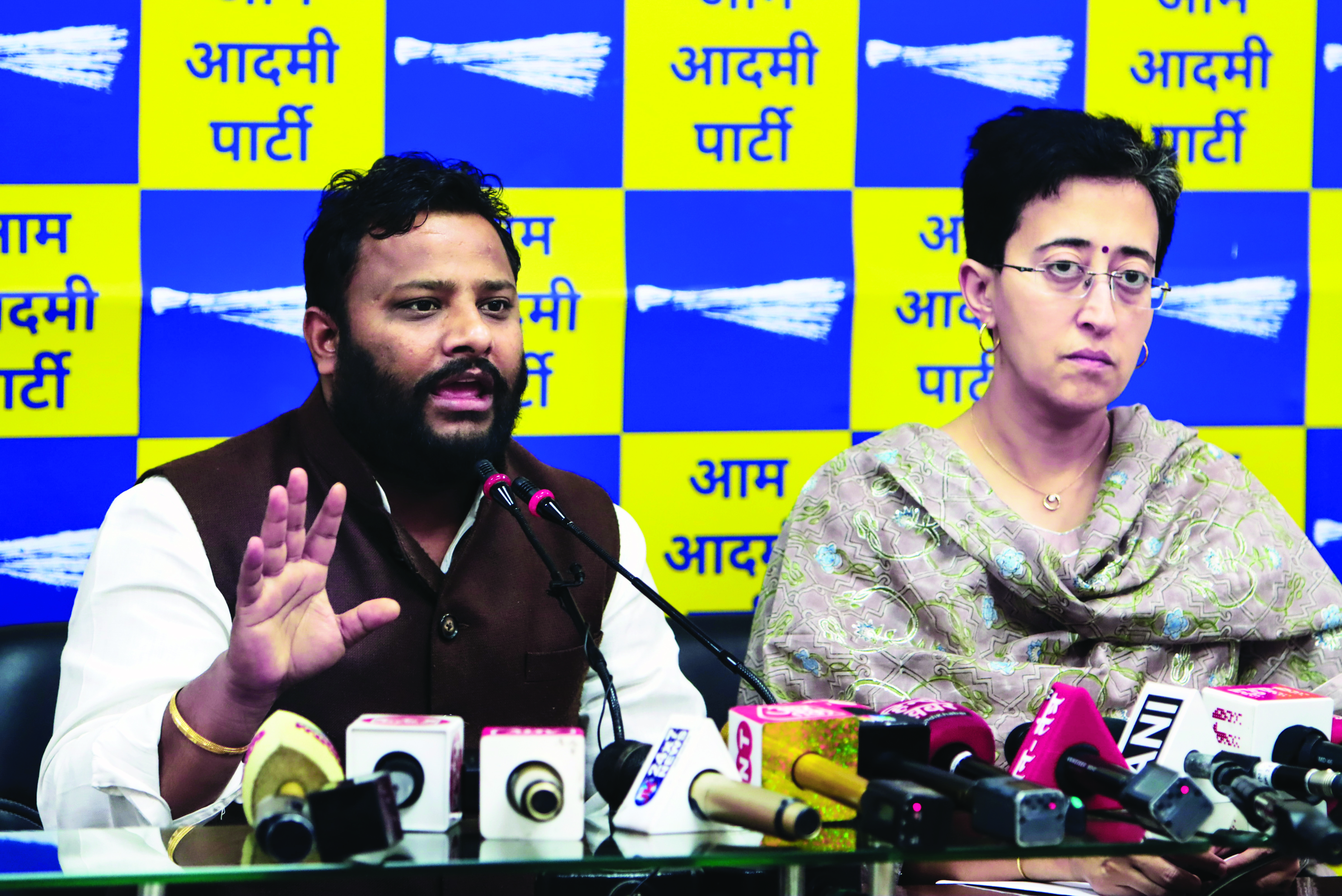 BJP fields candidates without considering their eligibility: AAP BJP fields candidates without considering their eligibility: AAP
