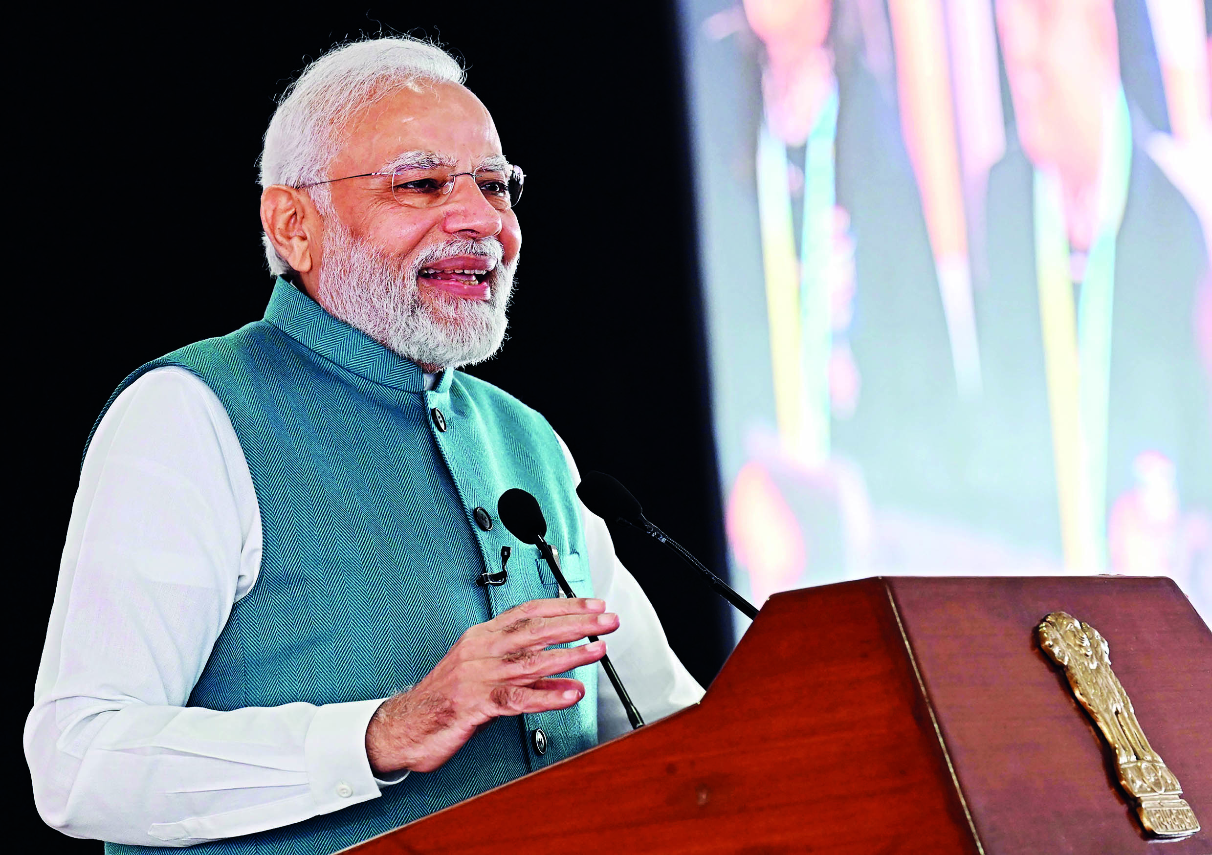 Confident of 3rd term, PM sets 100-day agenda, Vision 2047