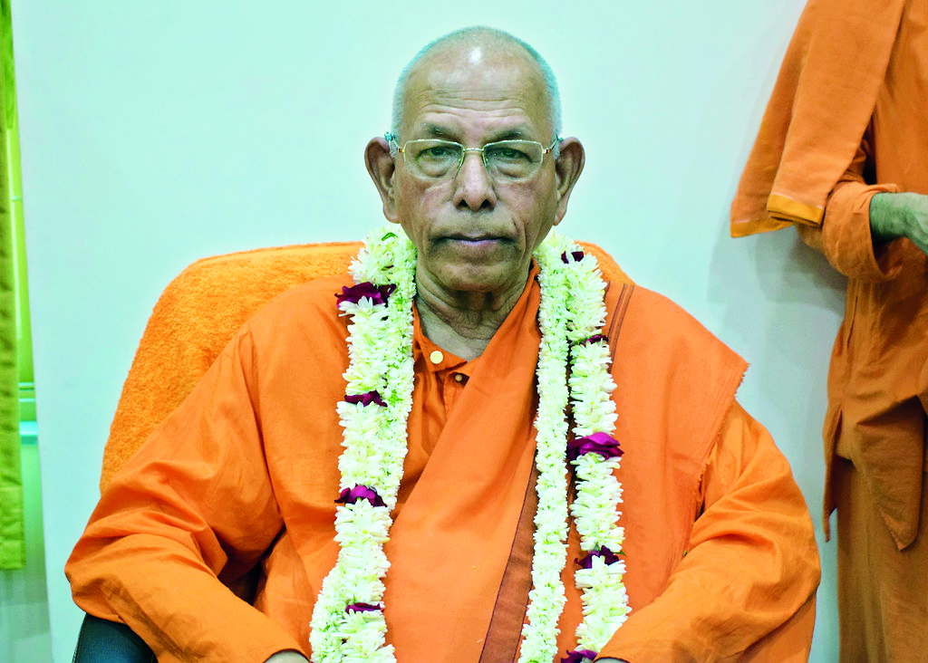 President of Ramakrishna Mission admitted in hosp President of Ramakrishna Mission admitted in hosp