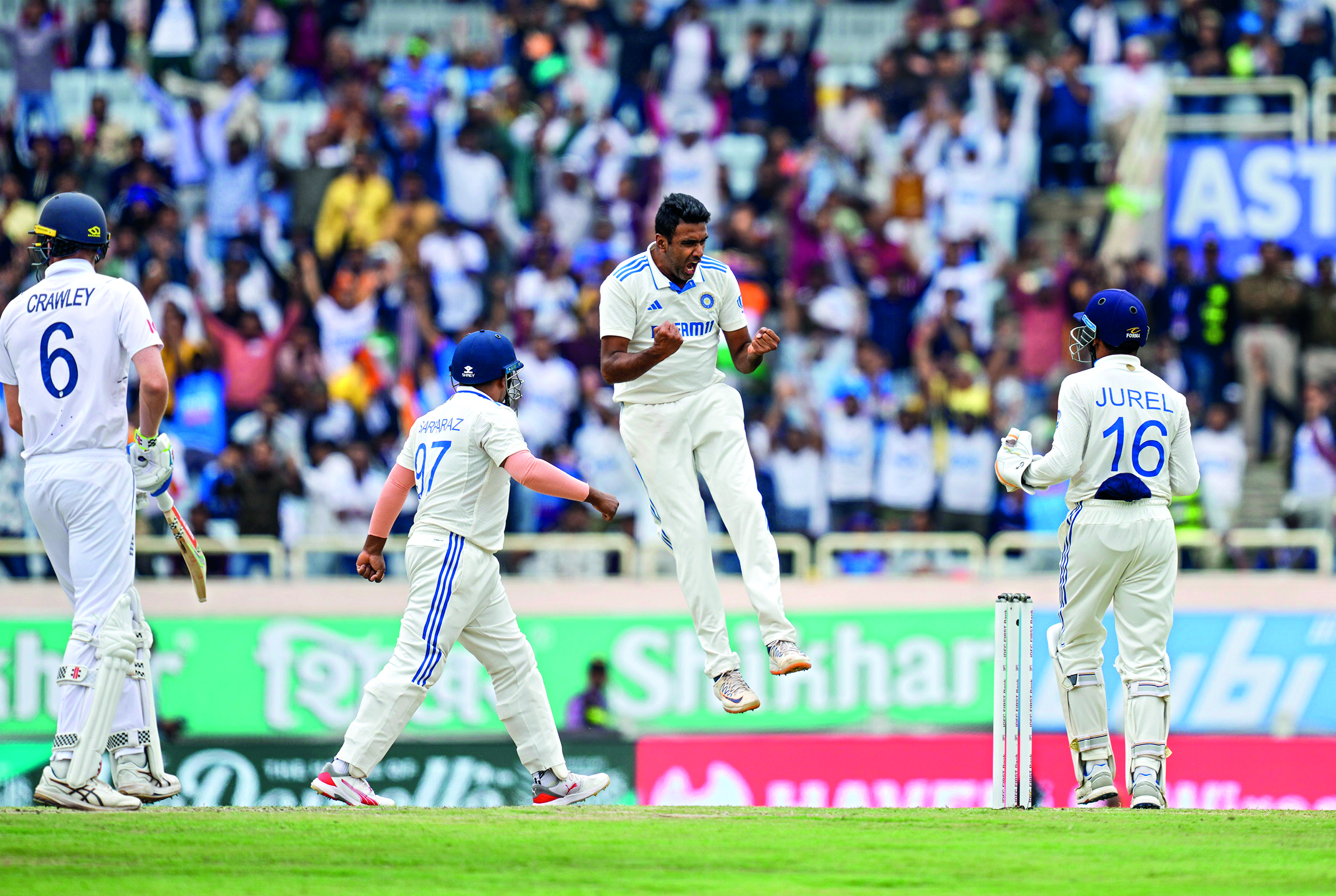Have loved bowling to Smith, Root & Williamson, says Ashwin