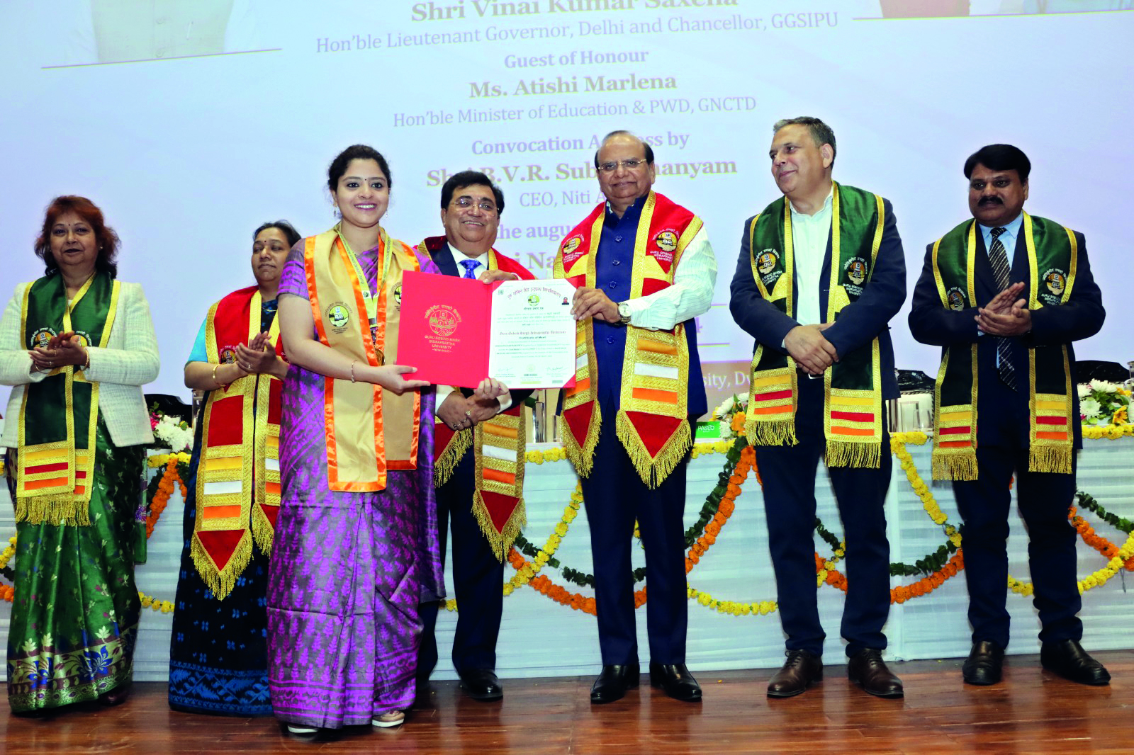 24,708 students conferred with degrees at 16th Convocation of IP Univ 24,708 students conferred with degrees at 16th Convocation of IP Univ