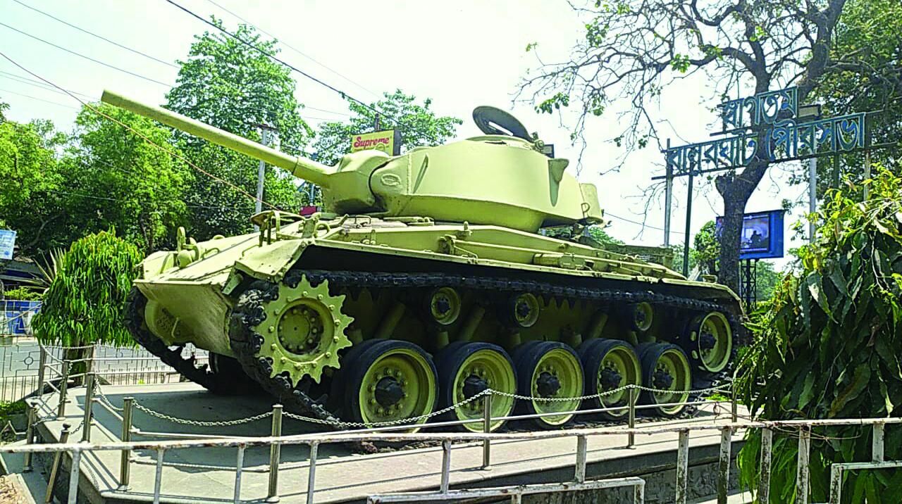 1971 Liberation War tank to be placed on 2-ft-high platform 1971 Liberation War tank to be placed on 2-ft-high platform