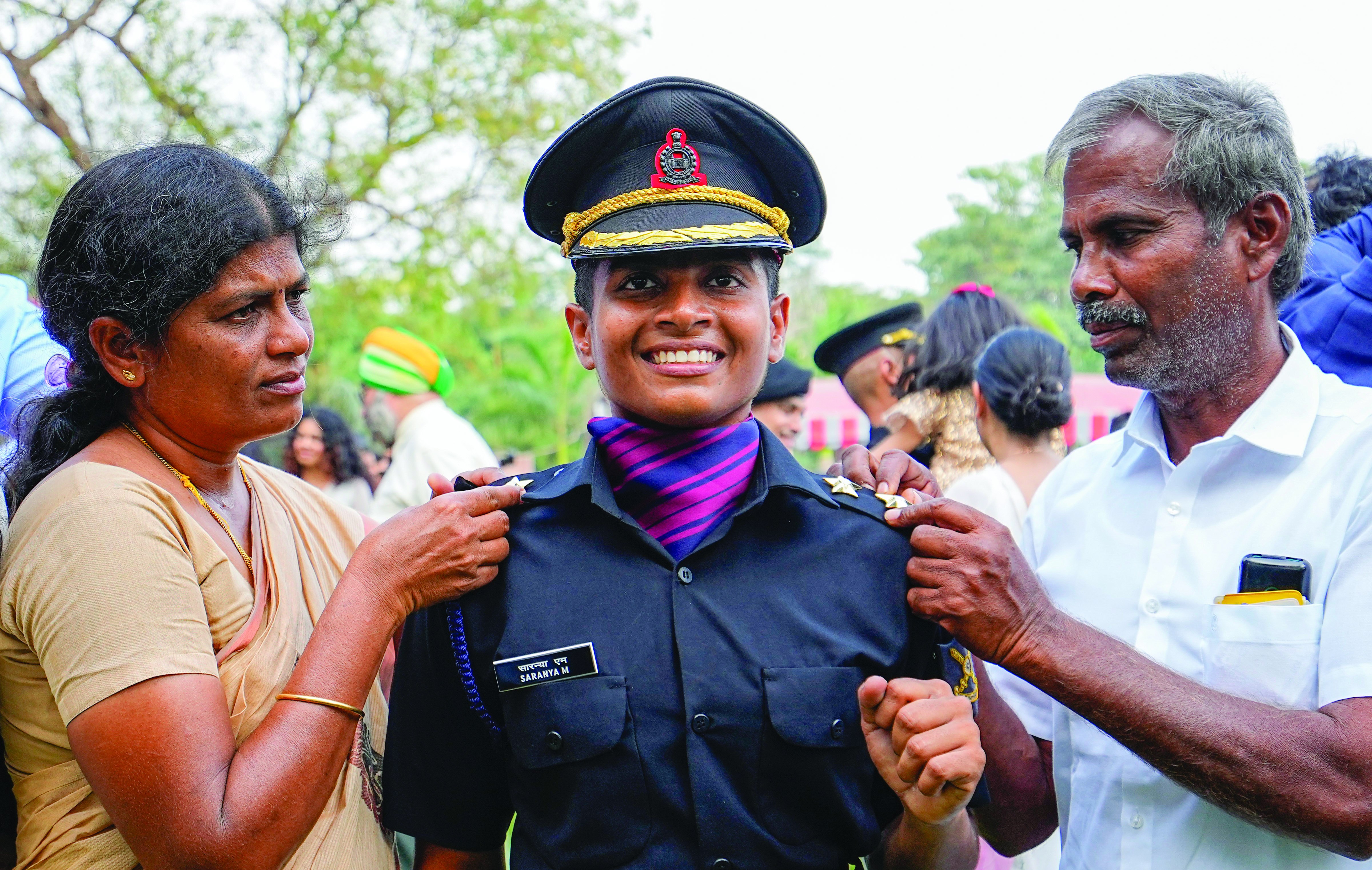 Widow of IAF aviator, engineer become Army officers