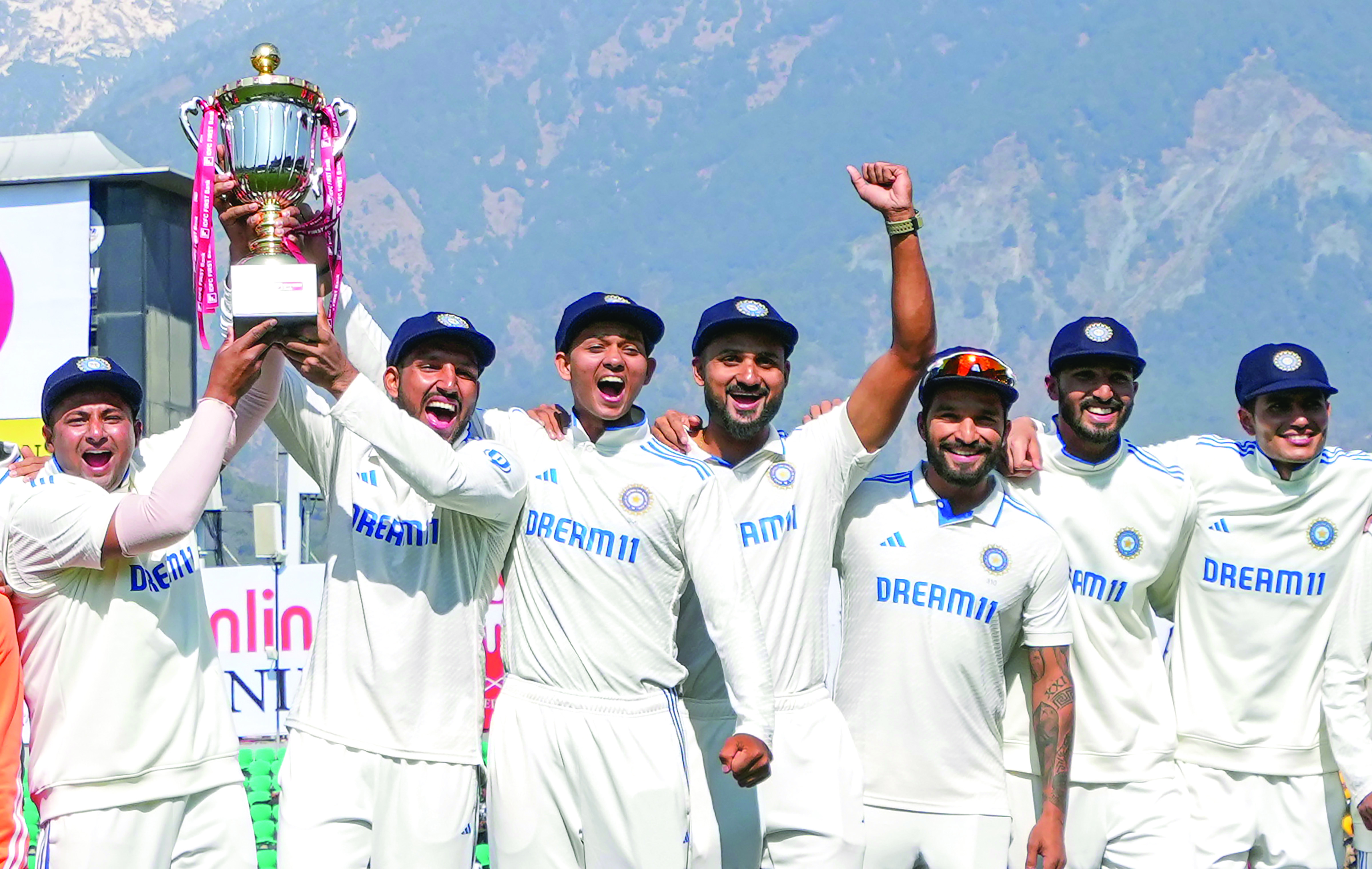 Young and old combine to script one of India’s finest series wins against England at home