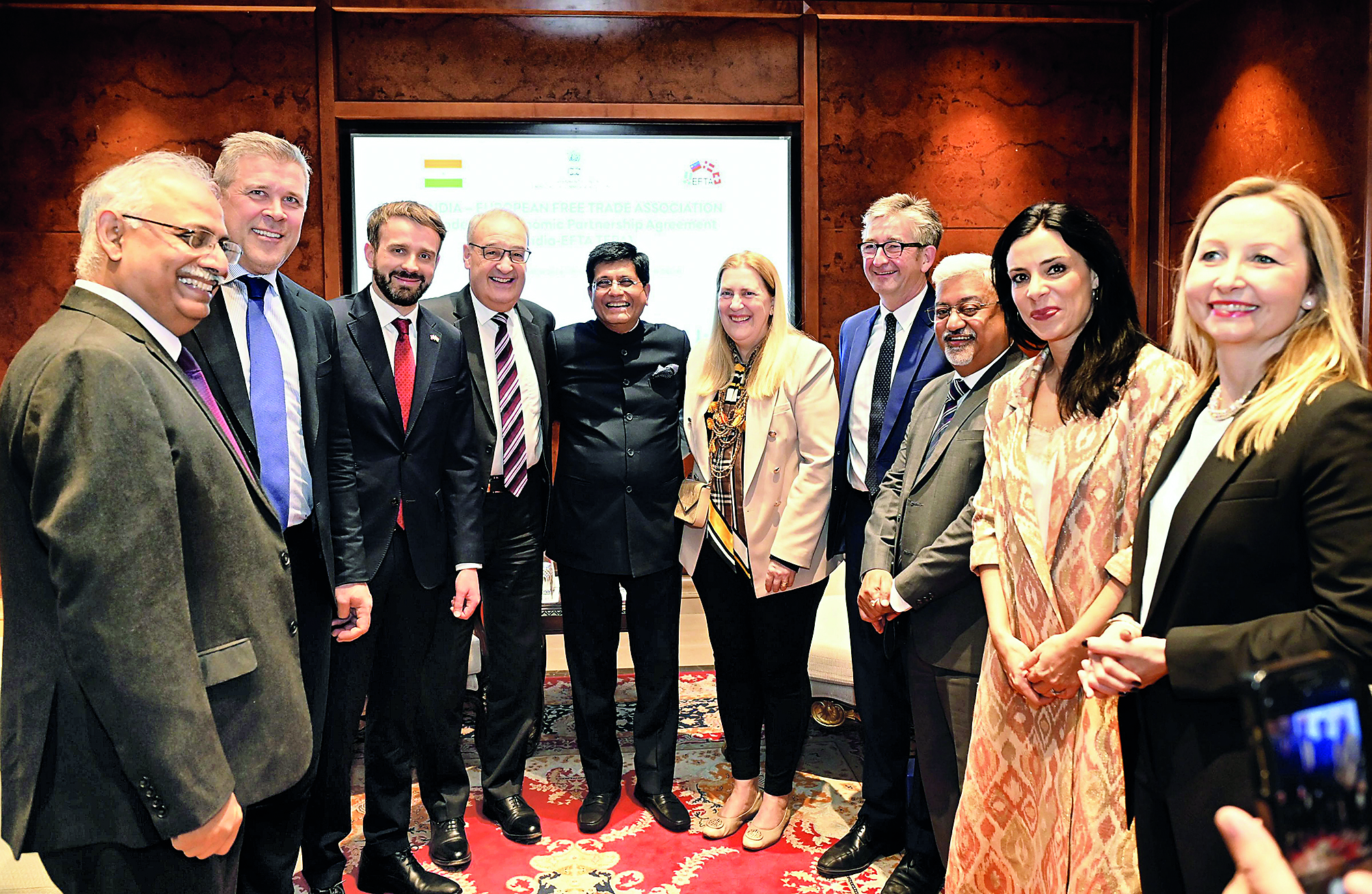 India, EFTA sign free trade deal with $100 bn investment goal