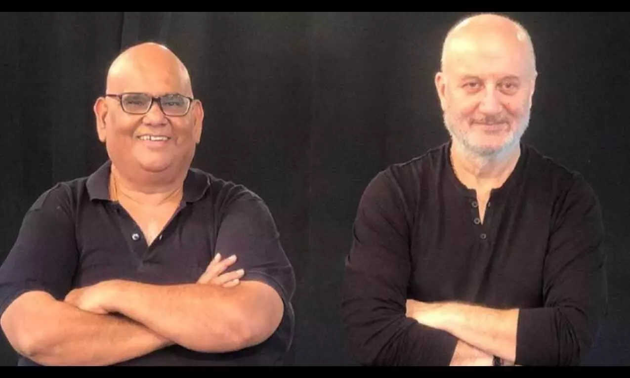 Anupam Kher remembers Satish Kaushik on his 1st death anniversary