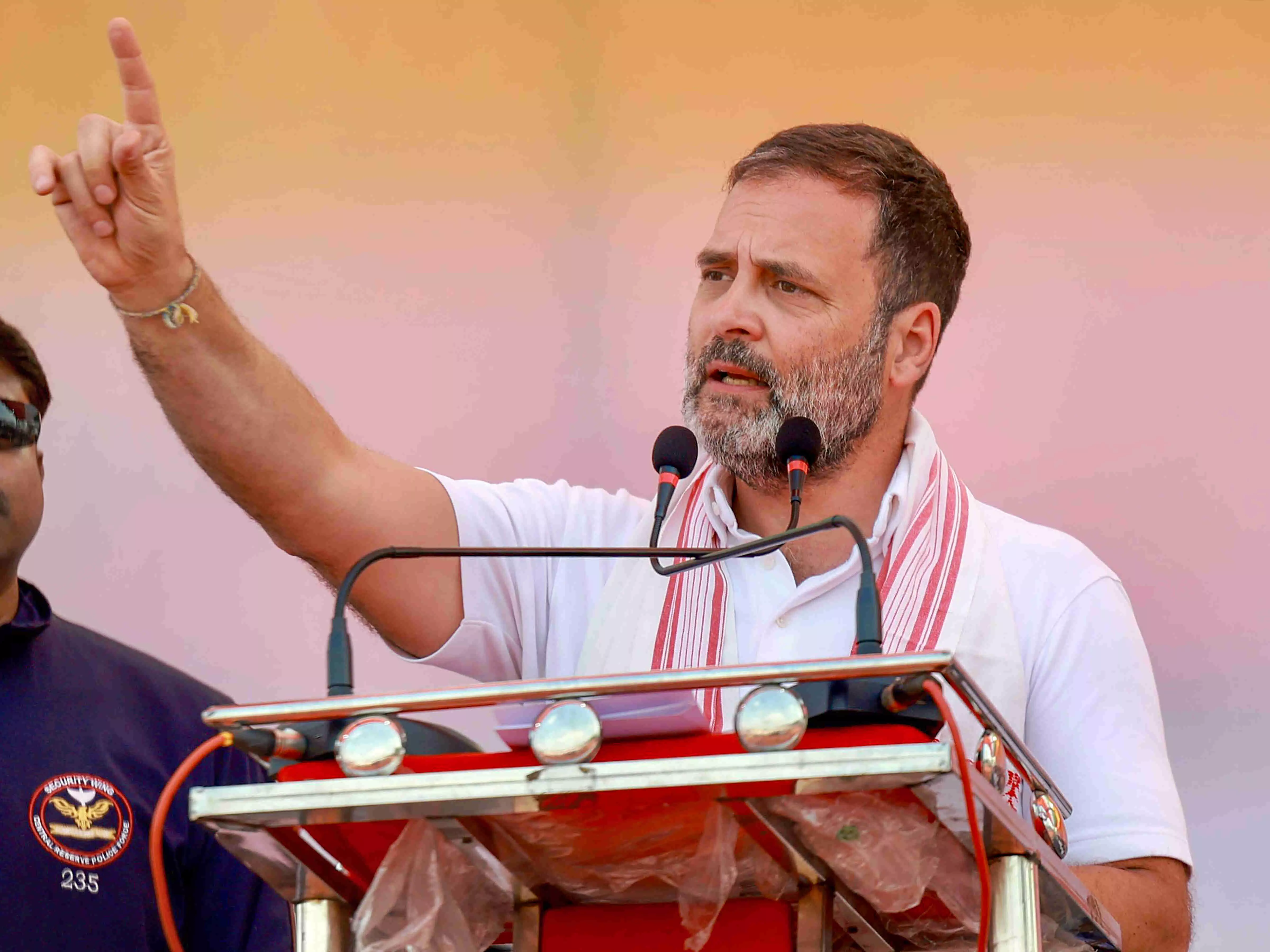 Rahul Gandhi pays tributes to Sardar Patel on last day of his yatra in Gujarat