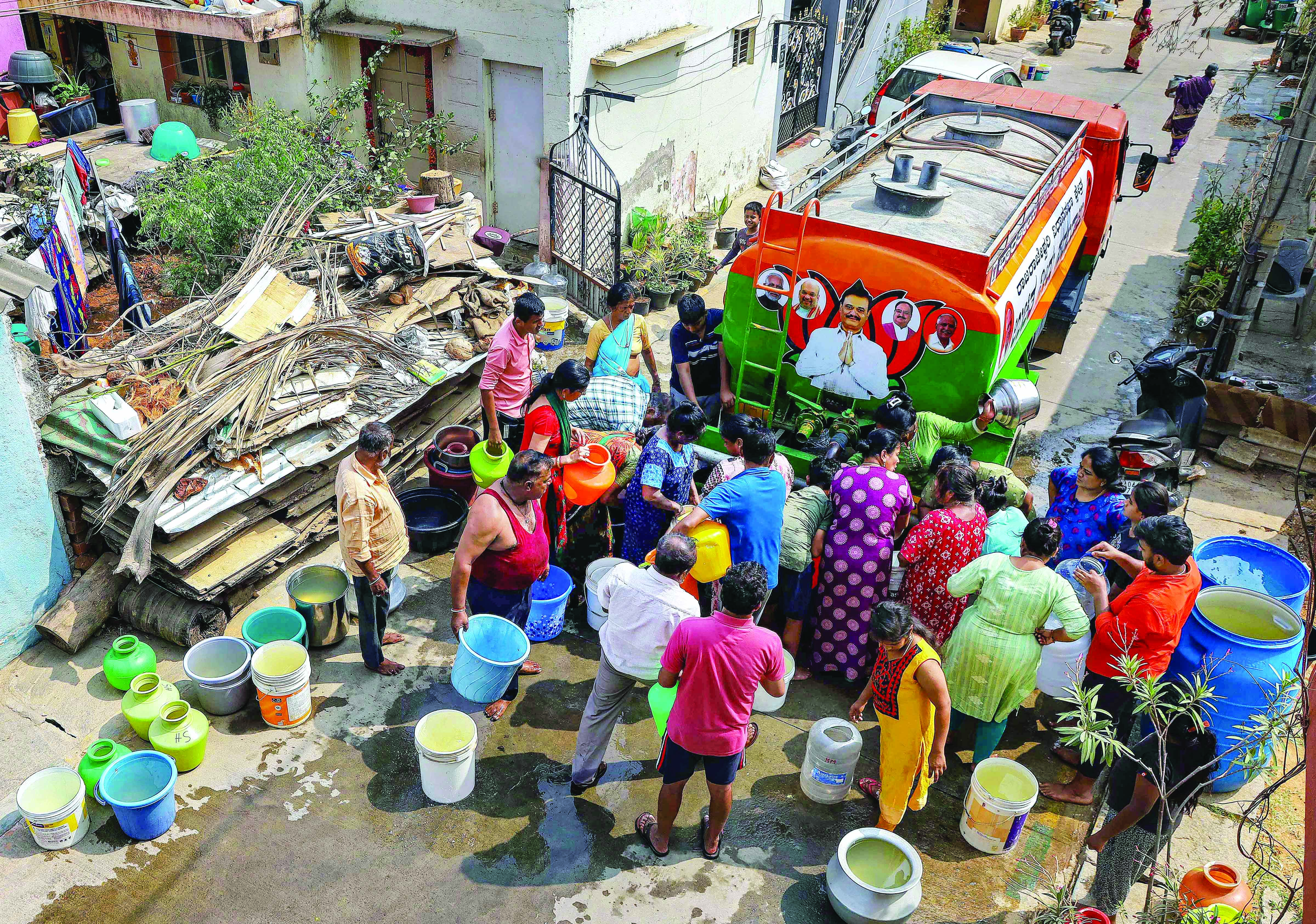 Bengaluru water crisis: Treated water to be filled in drying lakes to replenish groundwater