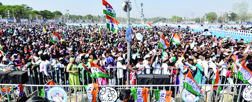 TMC dares Left to contest all 42 seats in Bengal for LS elections