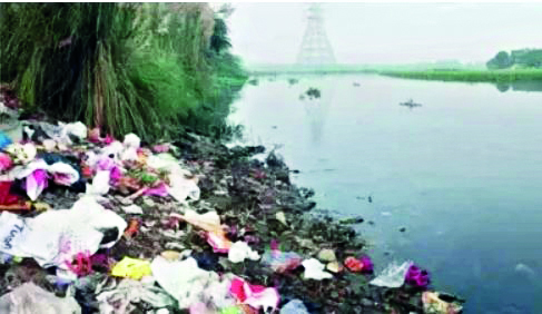 Noida Authority starts taking action against waste dumping in Hindon river Noida Authority starts taking action against waste dumping in Hindon river