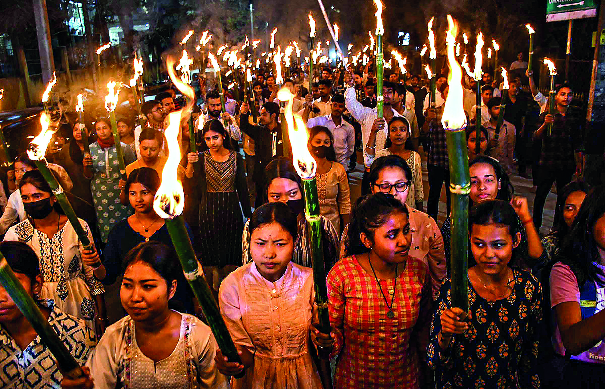 Anti-CAA protests in Assam, effigies of PM, HM burnt