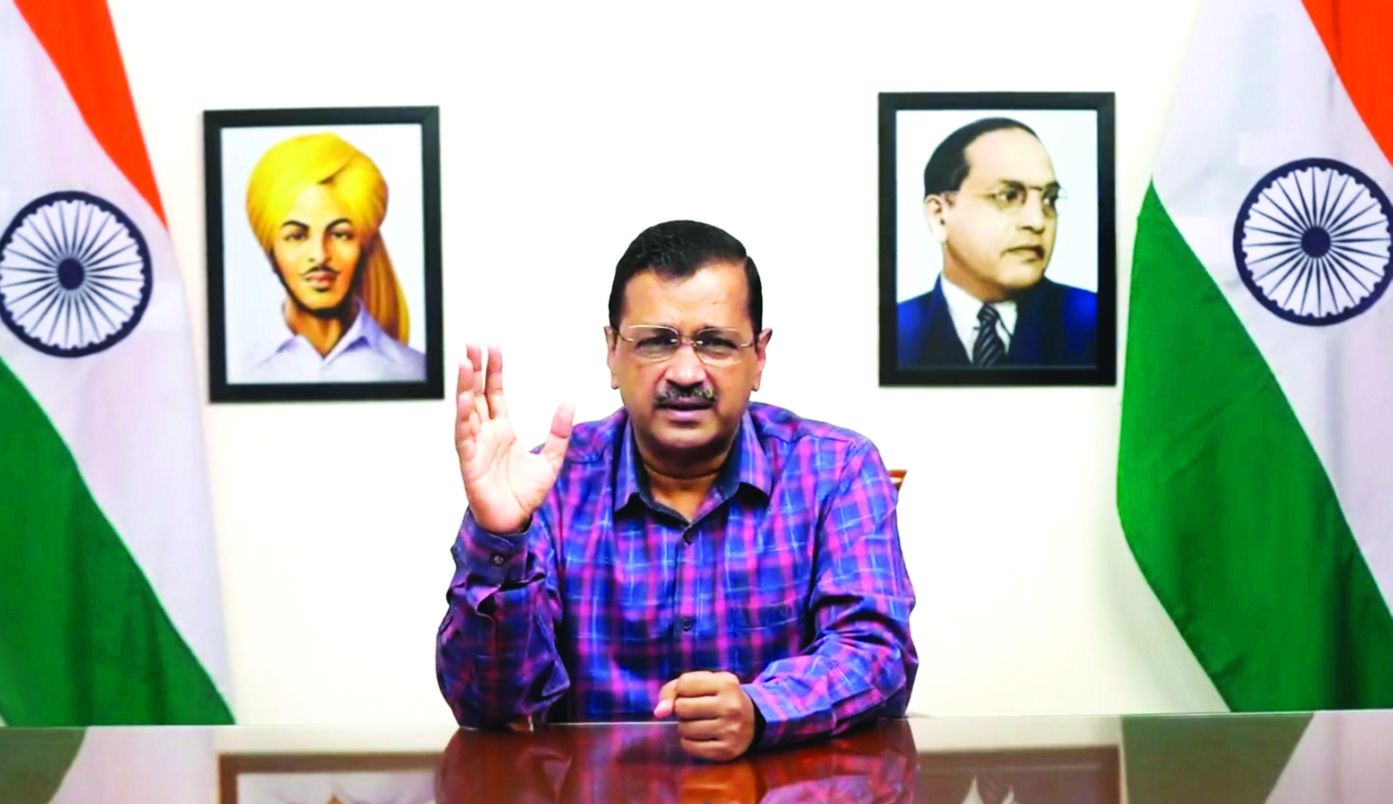 CM Kejriwal announces survey of street vendors in Delhi