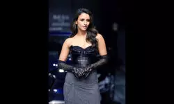 Triptii Dimri walks the ramp at Lakme Fashion Week Triptii Dimri walks the ramp at Lakme Fashion Week