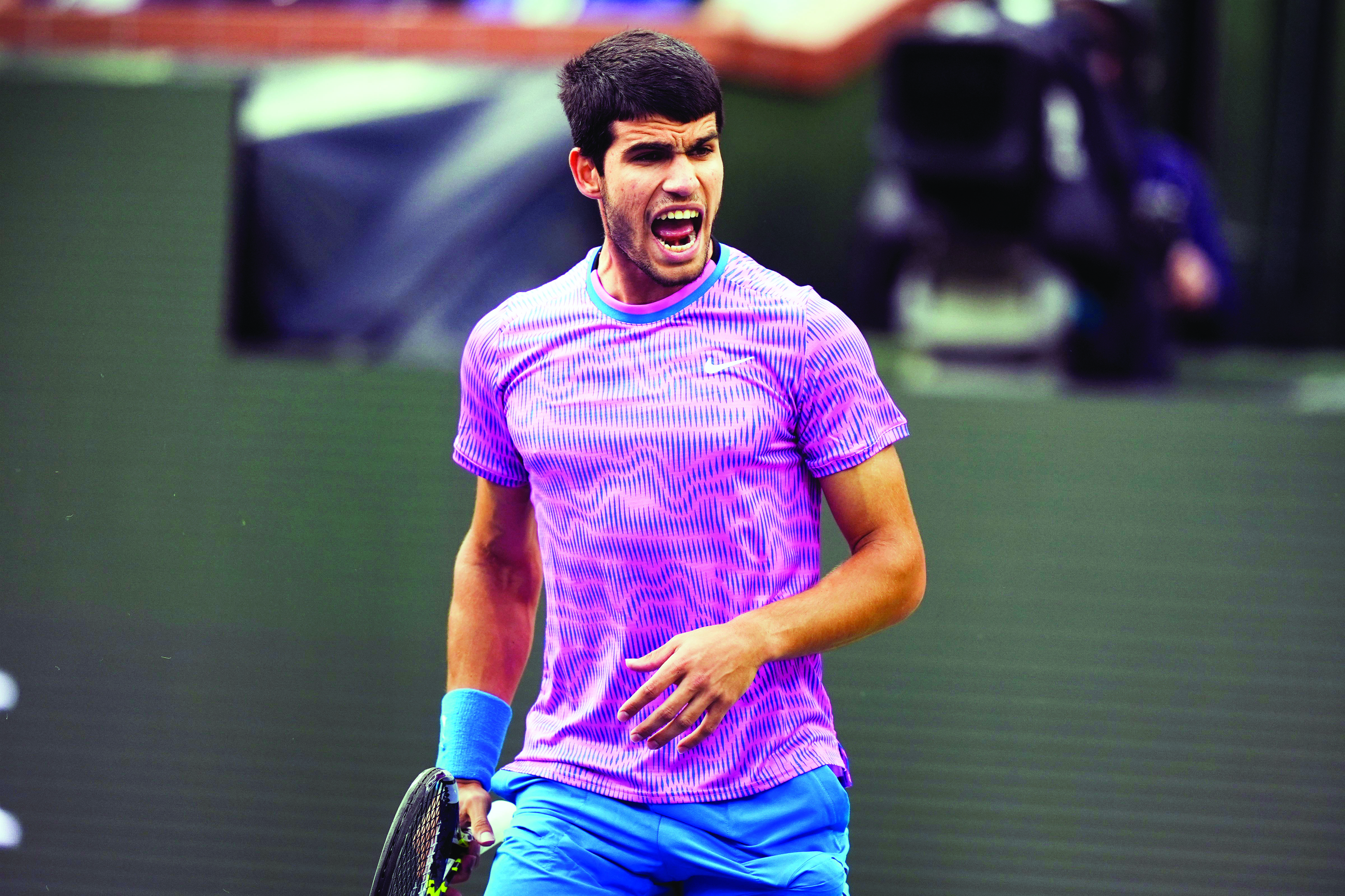 Alcaraz snaps Sinner’s winning streak in Indian Wells semi-finals