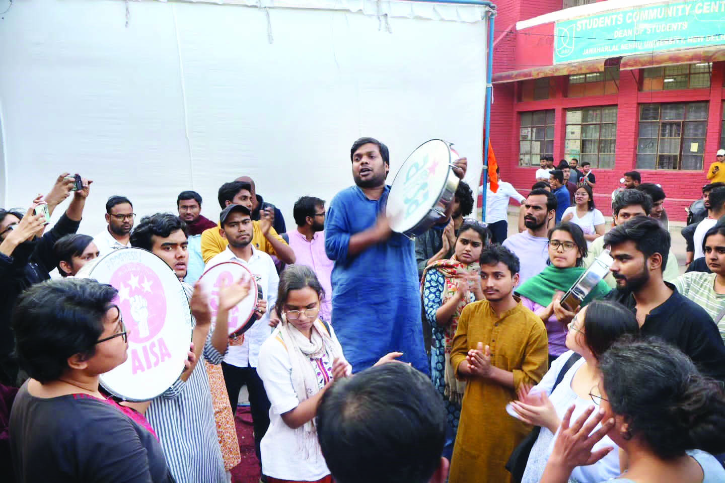 JNUSU elections: United Left Panel advocates for gender safety, scholarships, and social inclusion