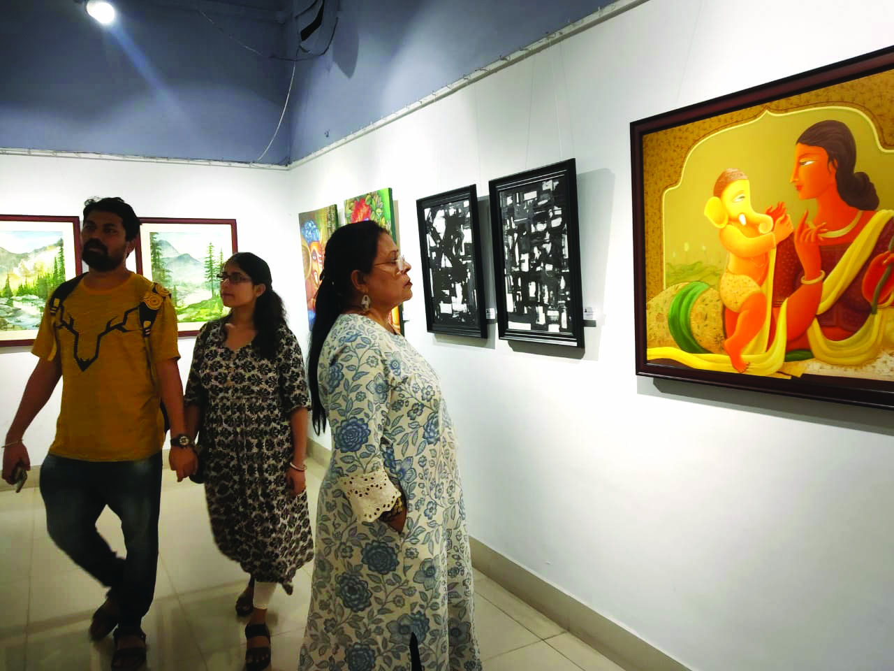 Exhibition: ‘Beauty in every stroke...’ Exhibition: ‘Beauty in every stroke...’