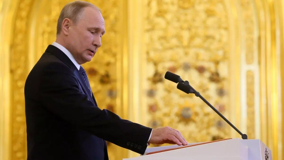 Putin hails electoral victory that was preordained, after harshly suppressing opposition voices