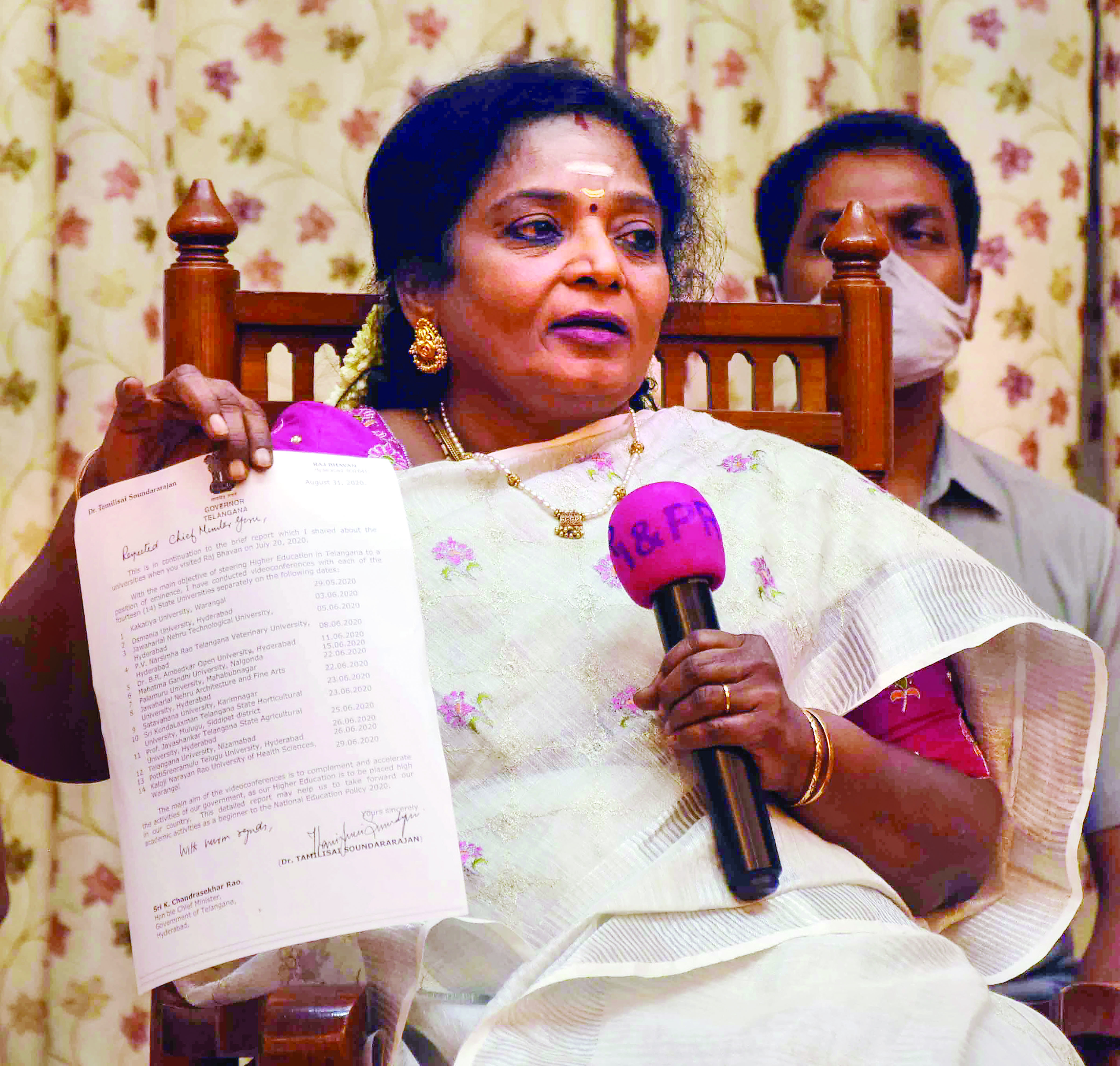 Telangana Governor Soundararajan resigns, likely to contest LS poll Telangana Governor Soundararajan resigns, likely to contest LS poll