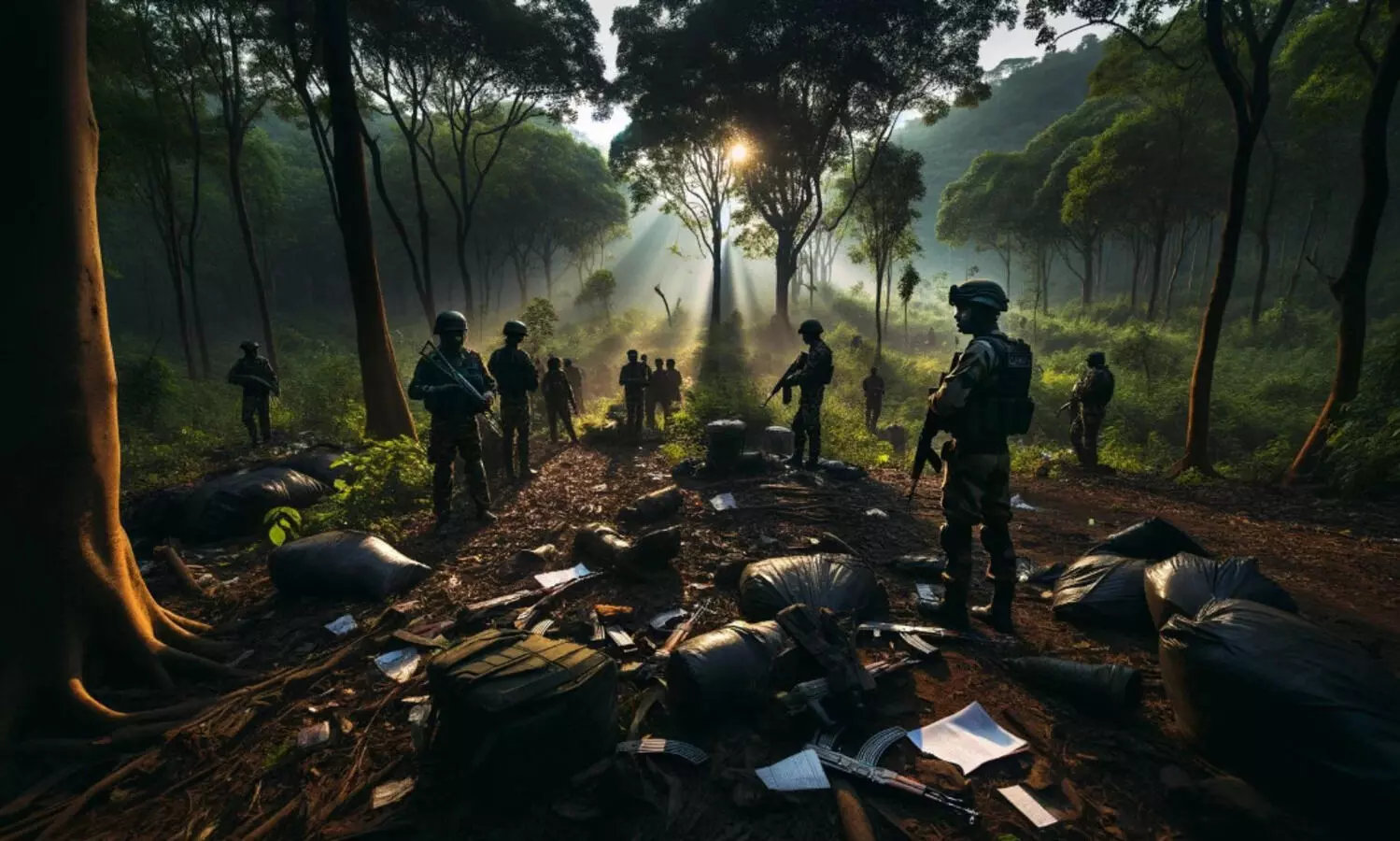 Four Naxalites with Rs 36 lakh bounty killed in Maharashtra