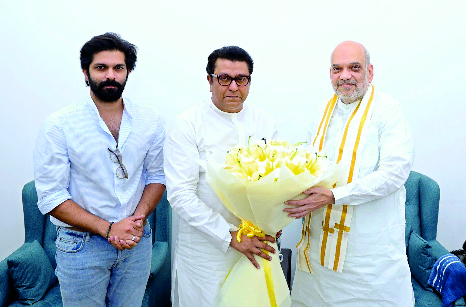 MNS chief meets Shah, fuels talks of an alliance with BJP