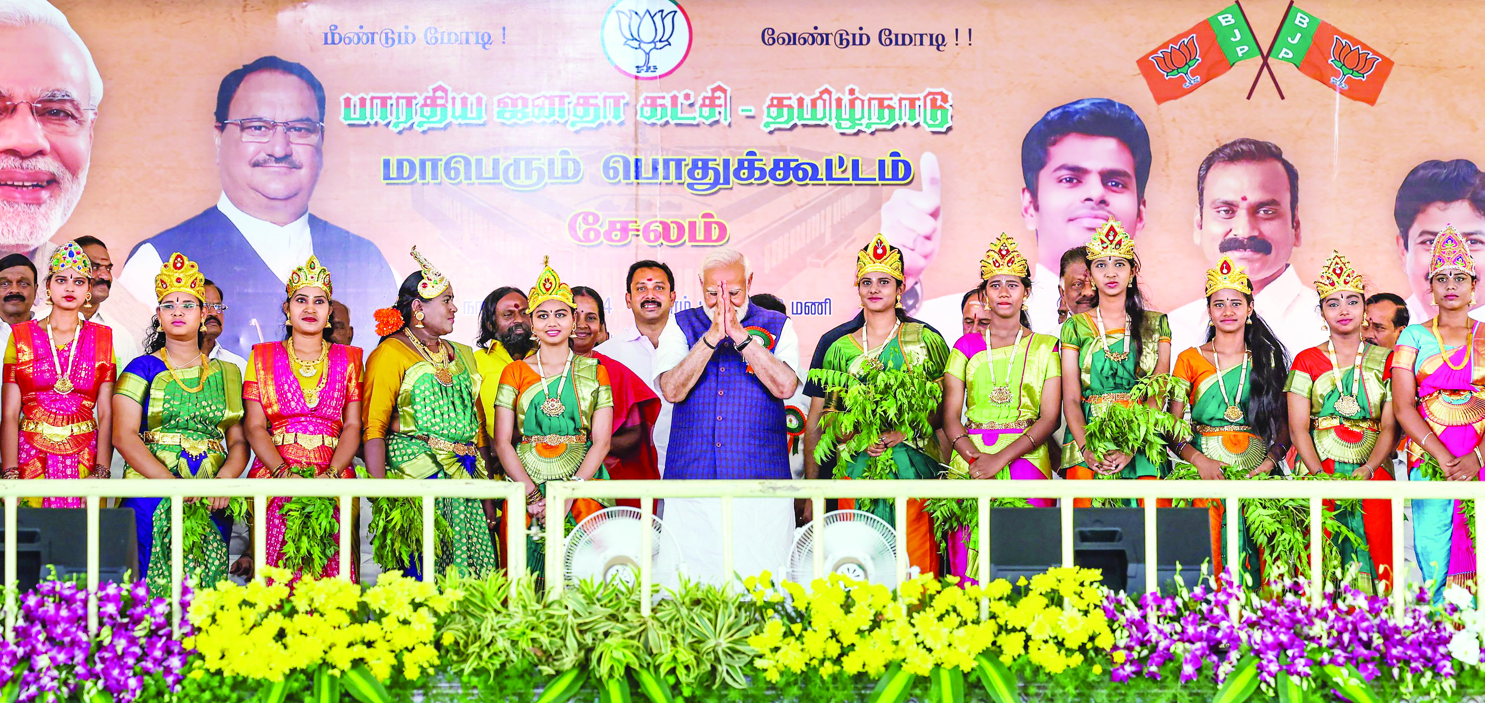 PM highlights BJP’s vision in South India, targets political rivals