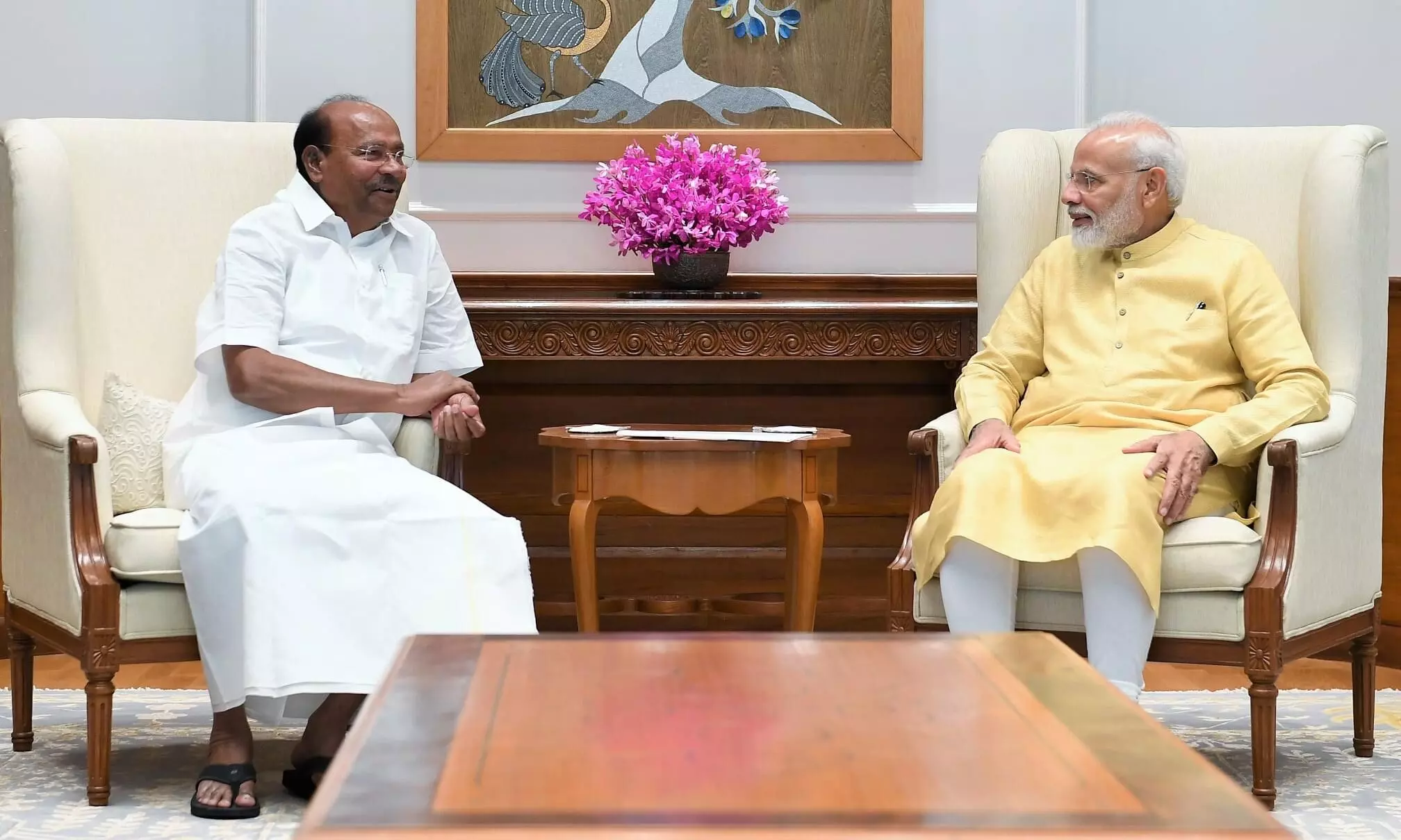 BJP forms alliance with PMK in TN; allocates 10 LS seats BJP forms alliance with PMK in TN; allocates 10 LS seats