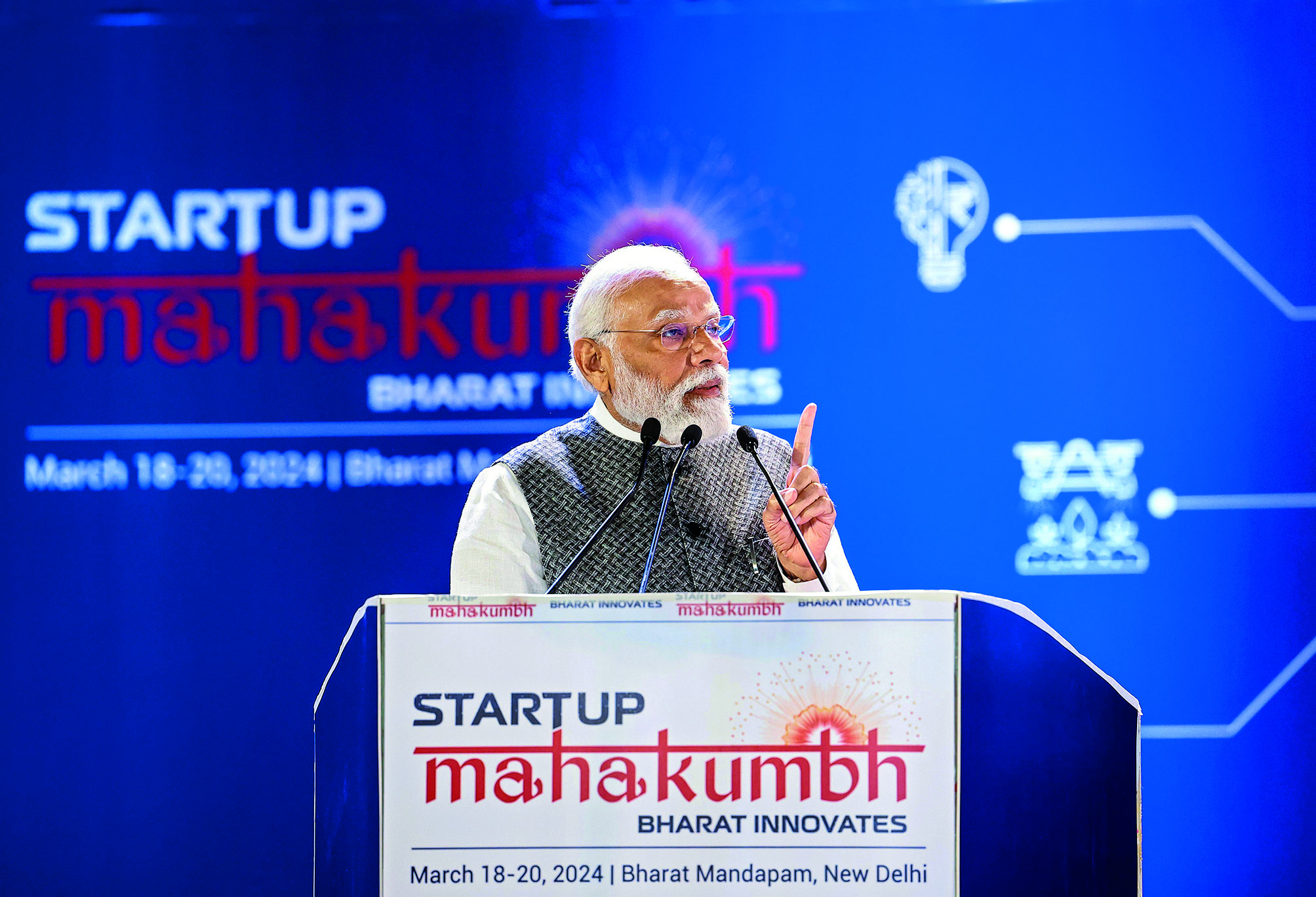 Startup Mahakumbh: India to lead world in AI, says PM Modi