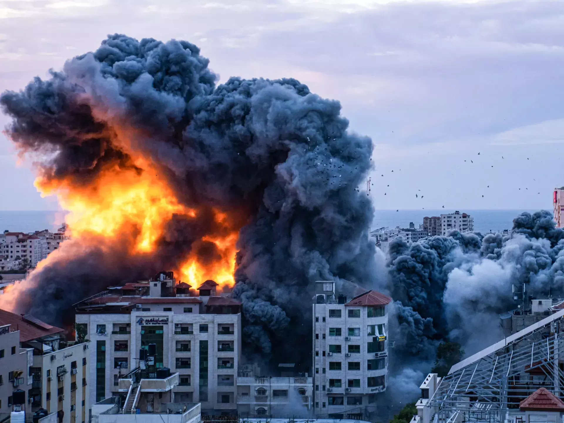 Palestinians mourn 28 killed in Israeli airstrikes on urban refugee camps in Gaza