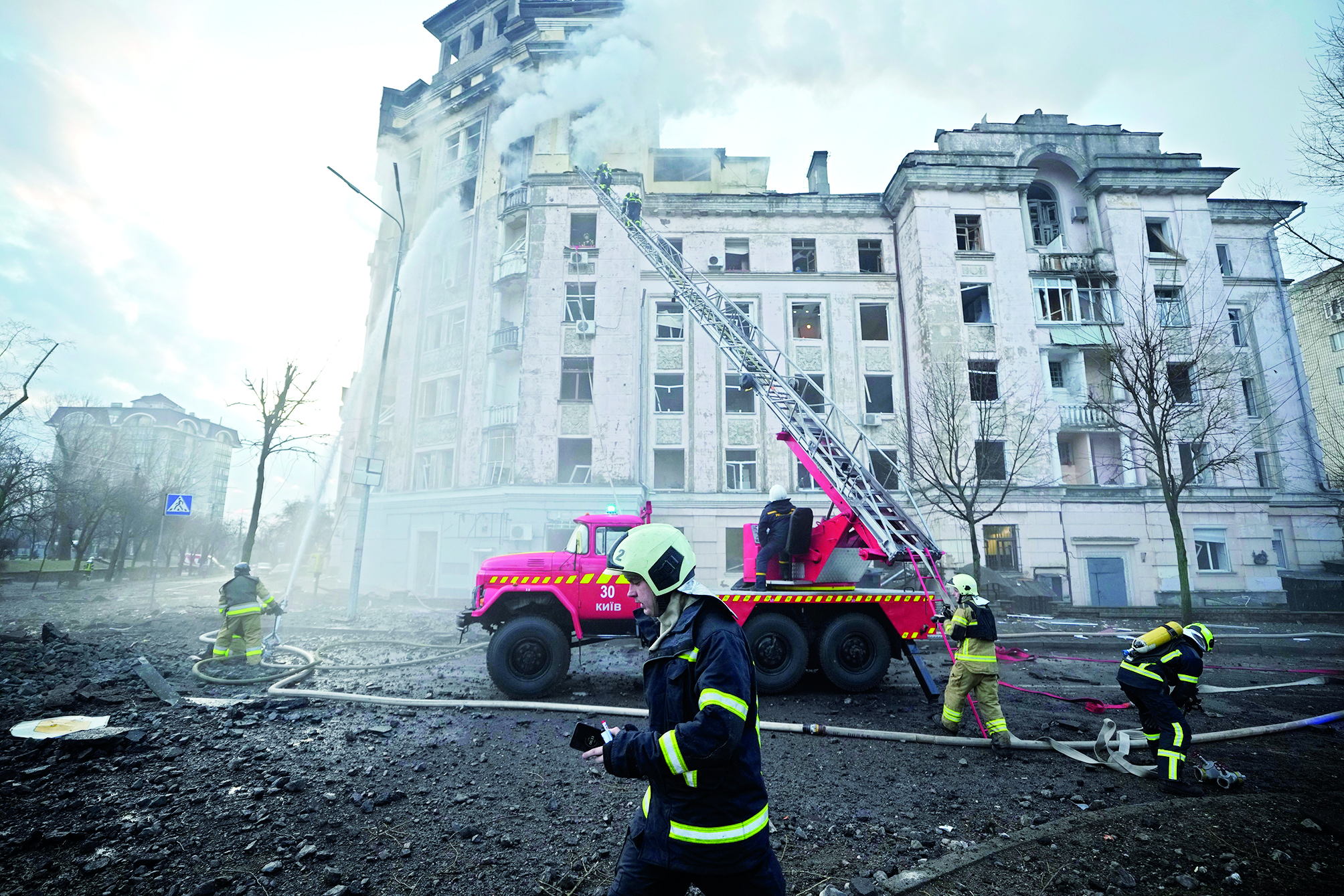 Russia fires 31 missiles at Kyiv in first attack in weeks